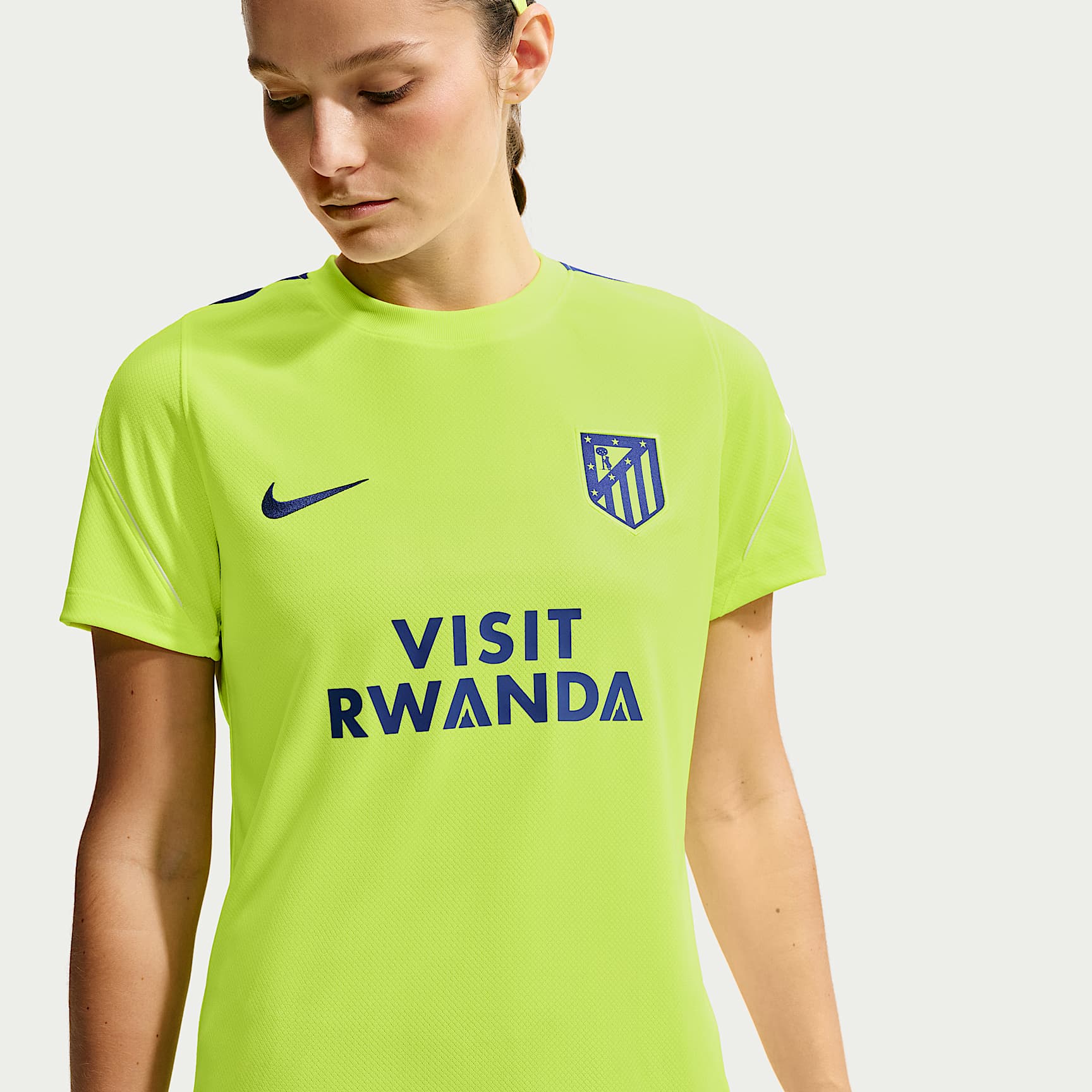 Atlético Madrid Strike Nike Soccer Dri-FIT kortermet fotballtrøye til dame