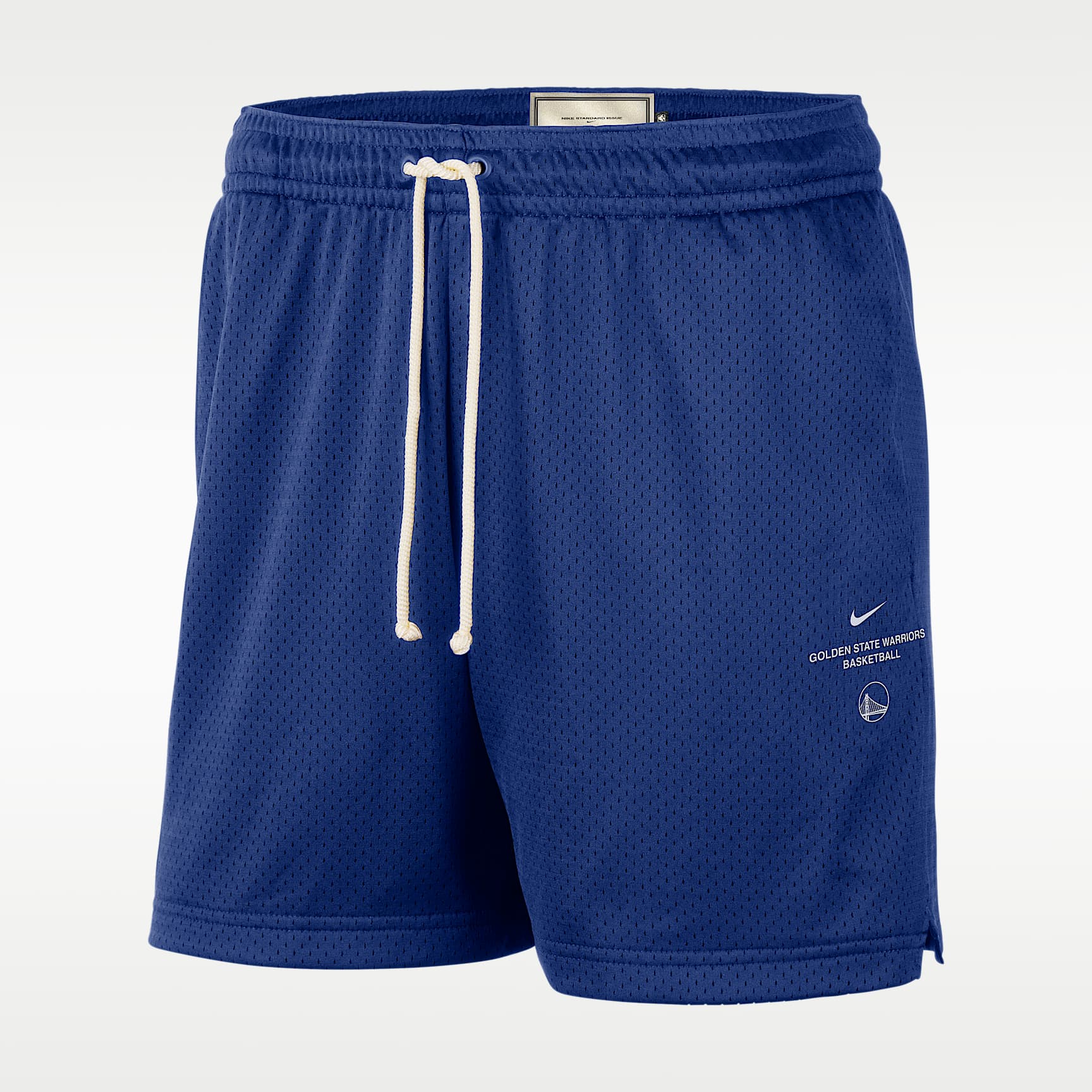 Golden State Warriors Standard Issue Men's Dri-FIT 5" Basketball Mesh Shorts