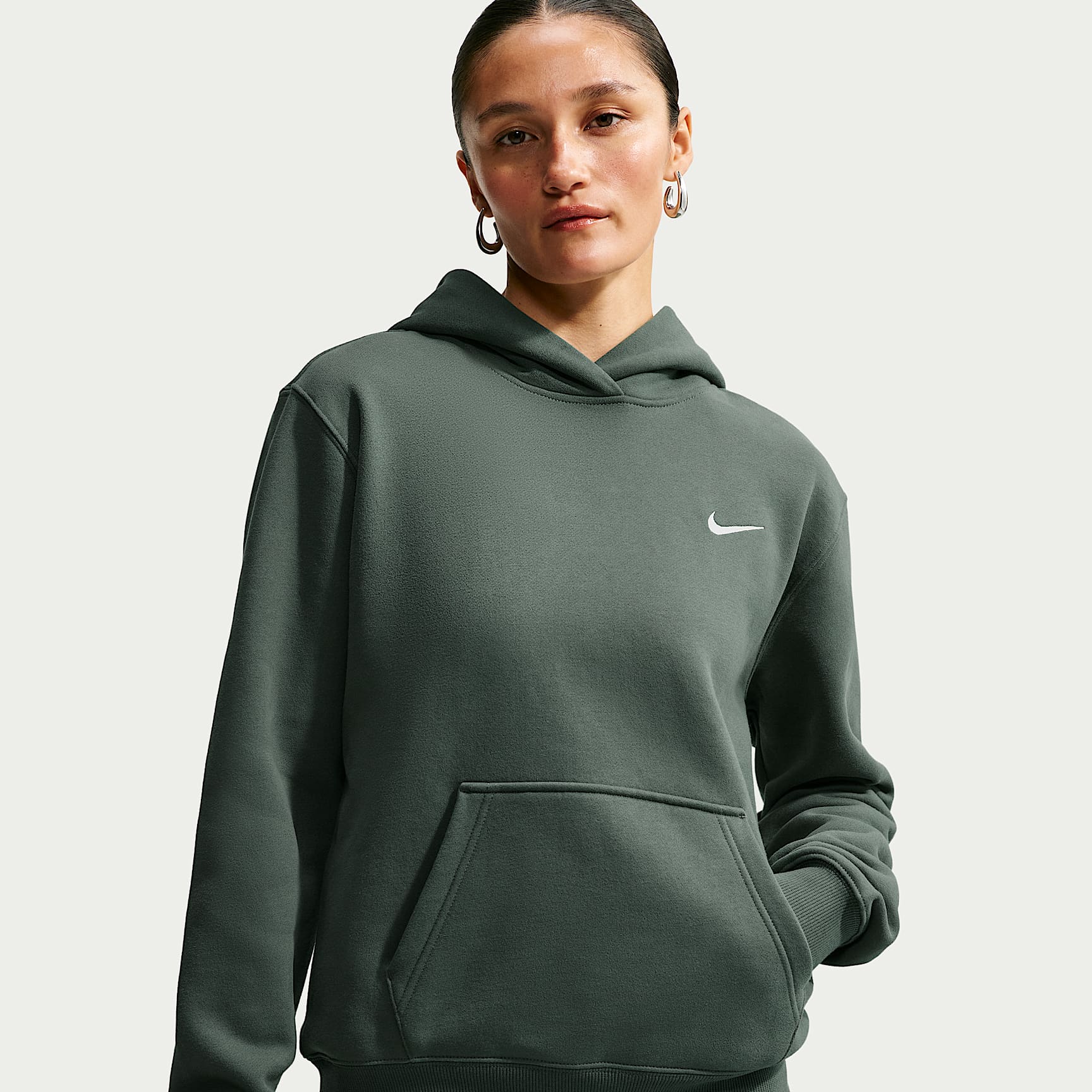 Nike Studio Fleece Medium Weight Women's Pullover Hoodie