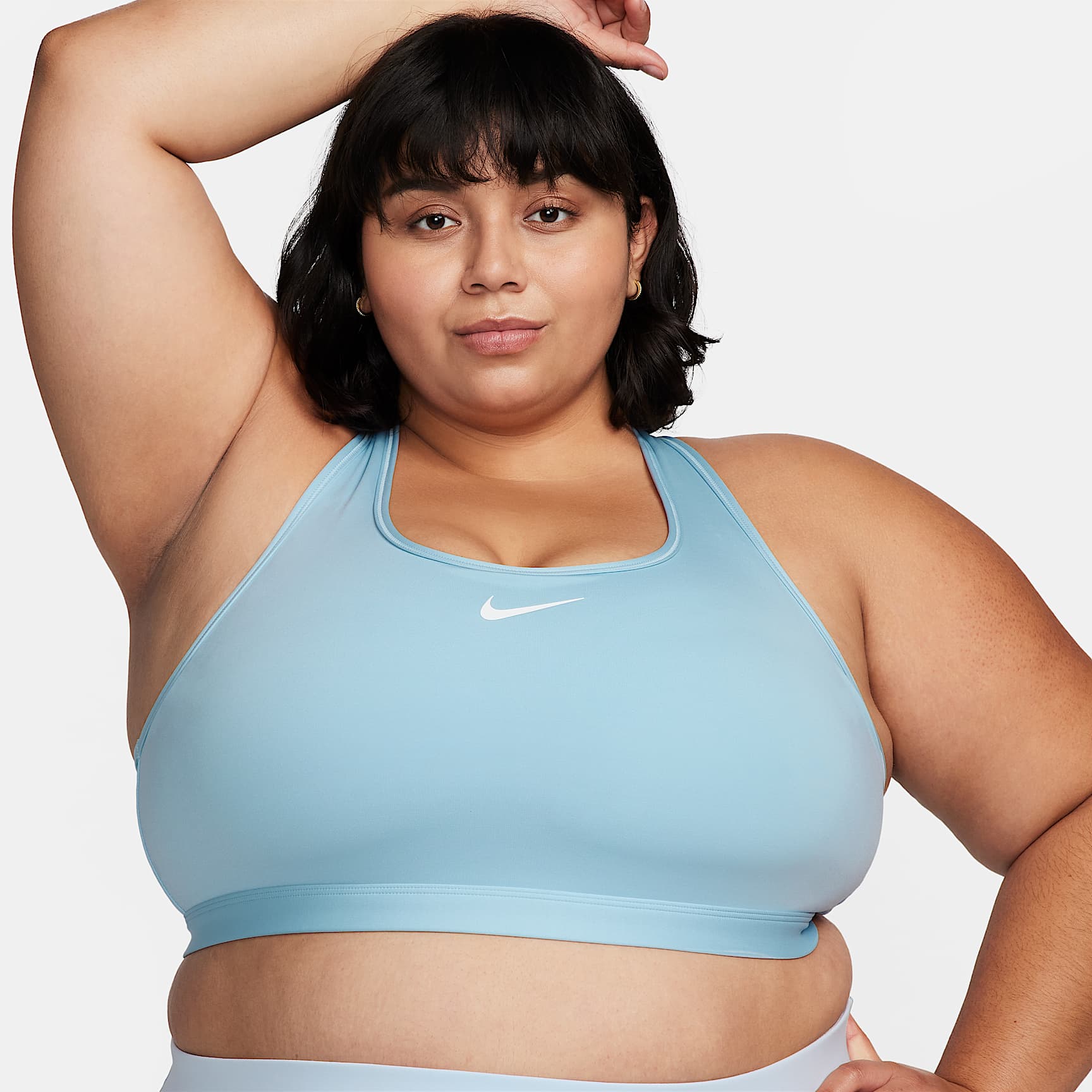 Nike Swoosh Medium Support Women's Padded Sports Bra (Plus Size)