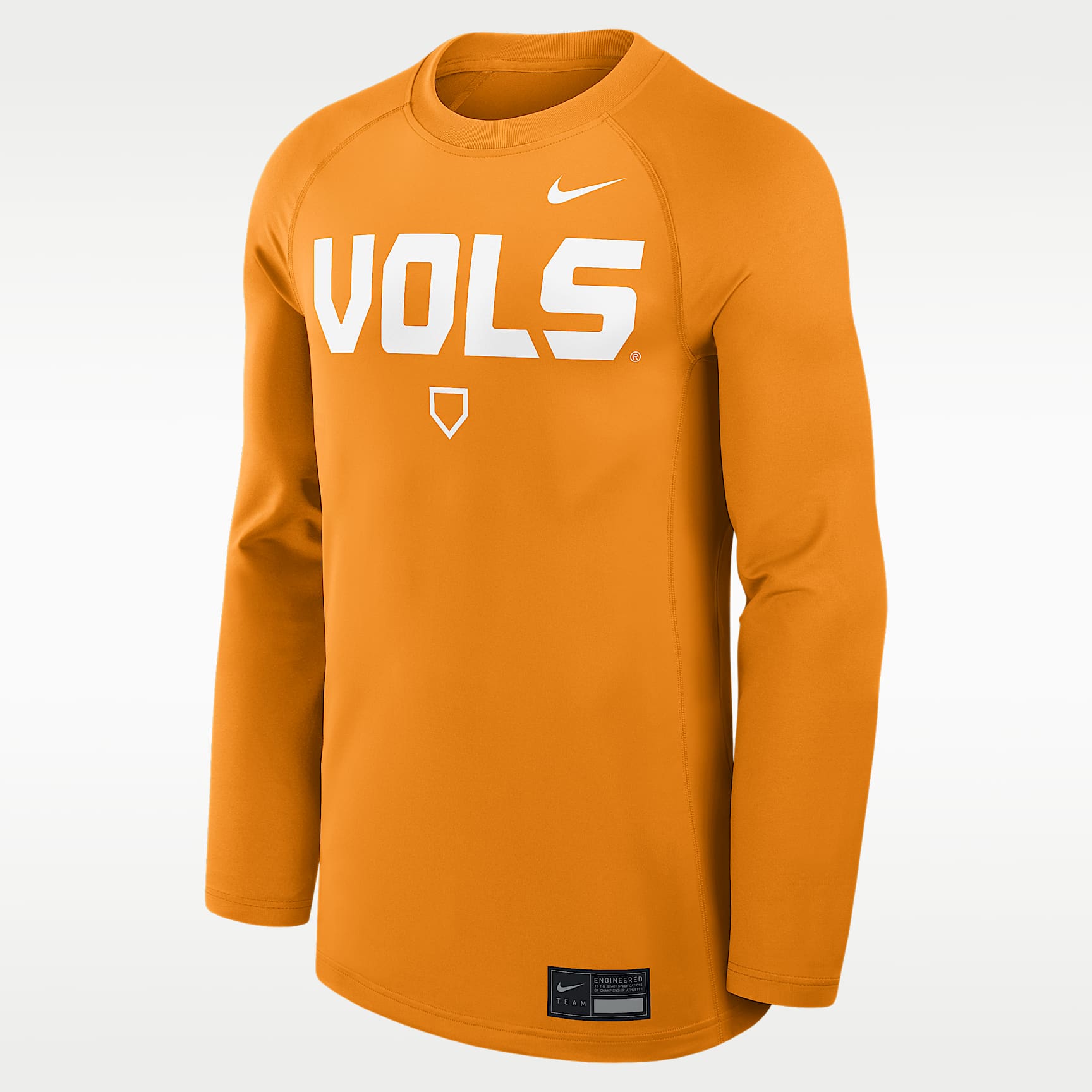 Tennessee Dugout Game Time Men's Nike Dri-FIT College Long-Sleeve T-Shirt