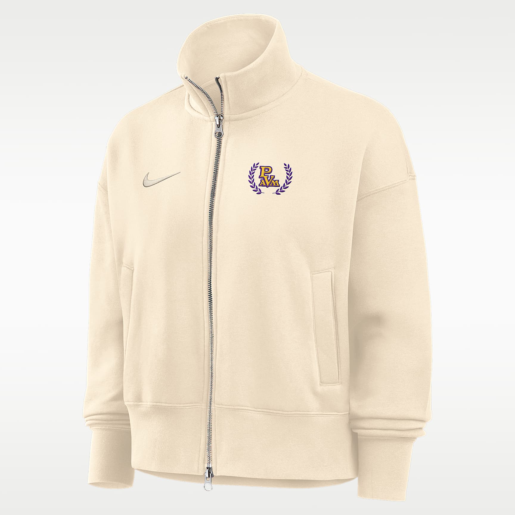 Nike College (Prairie View A&M University) Women's Nike Phoenix Fleece Track Jacket