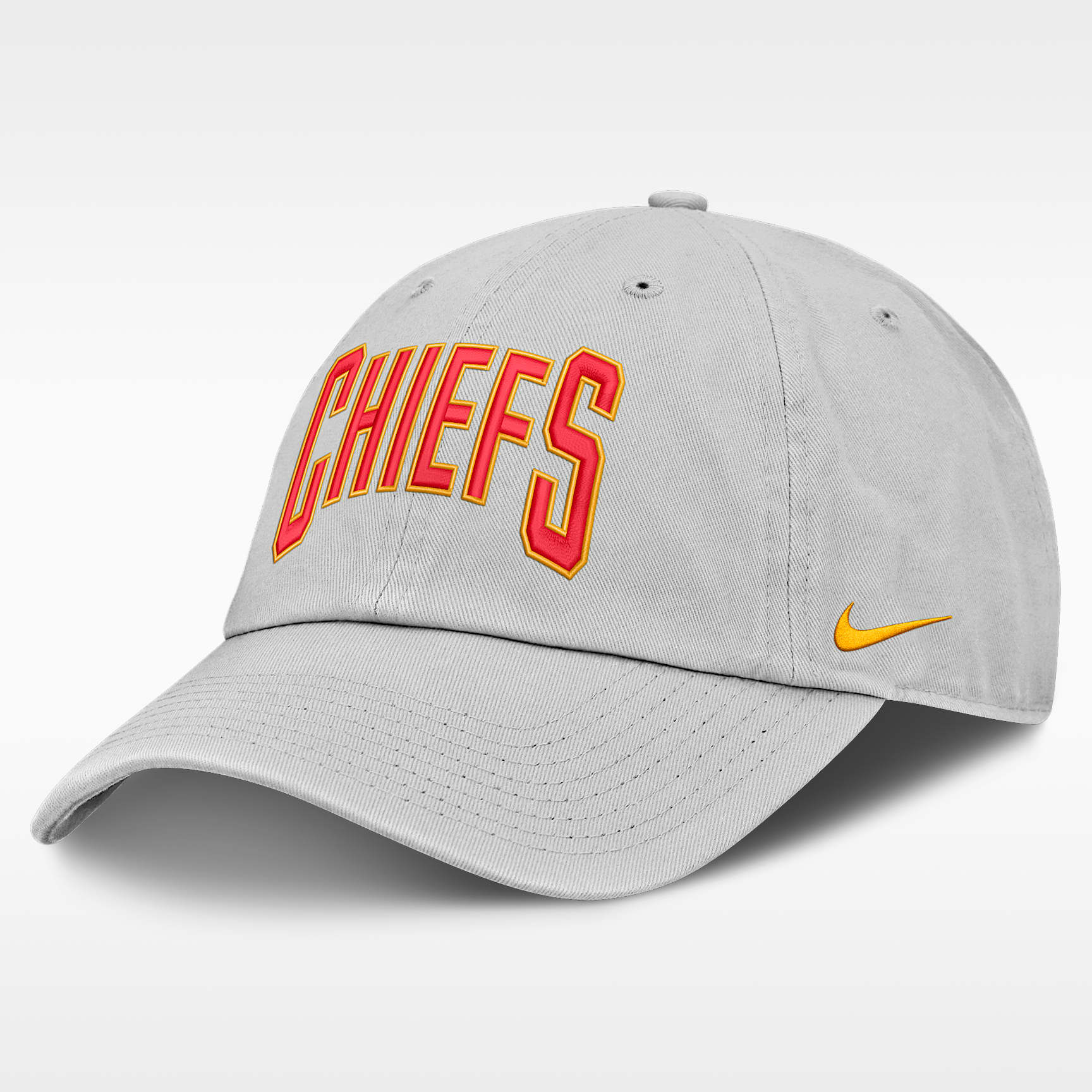 Gorra ajustable Nike de la NFL para hombre Kansas City Chiefs Primetime Club Arched