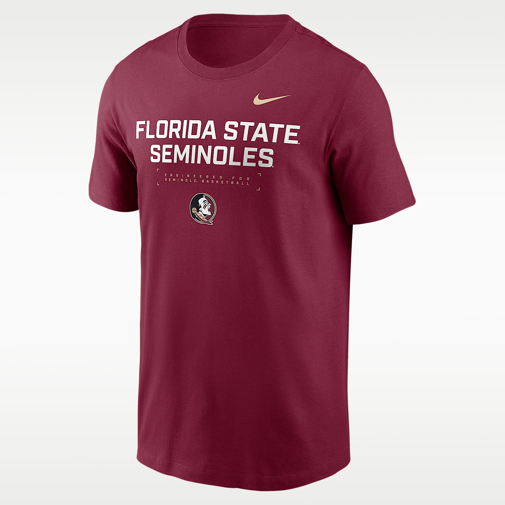 Florida State Courtside Basketball Men's Nike Dri-FIT College T-Shirt