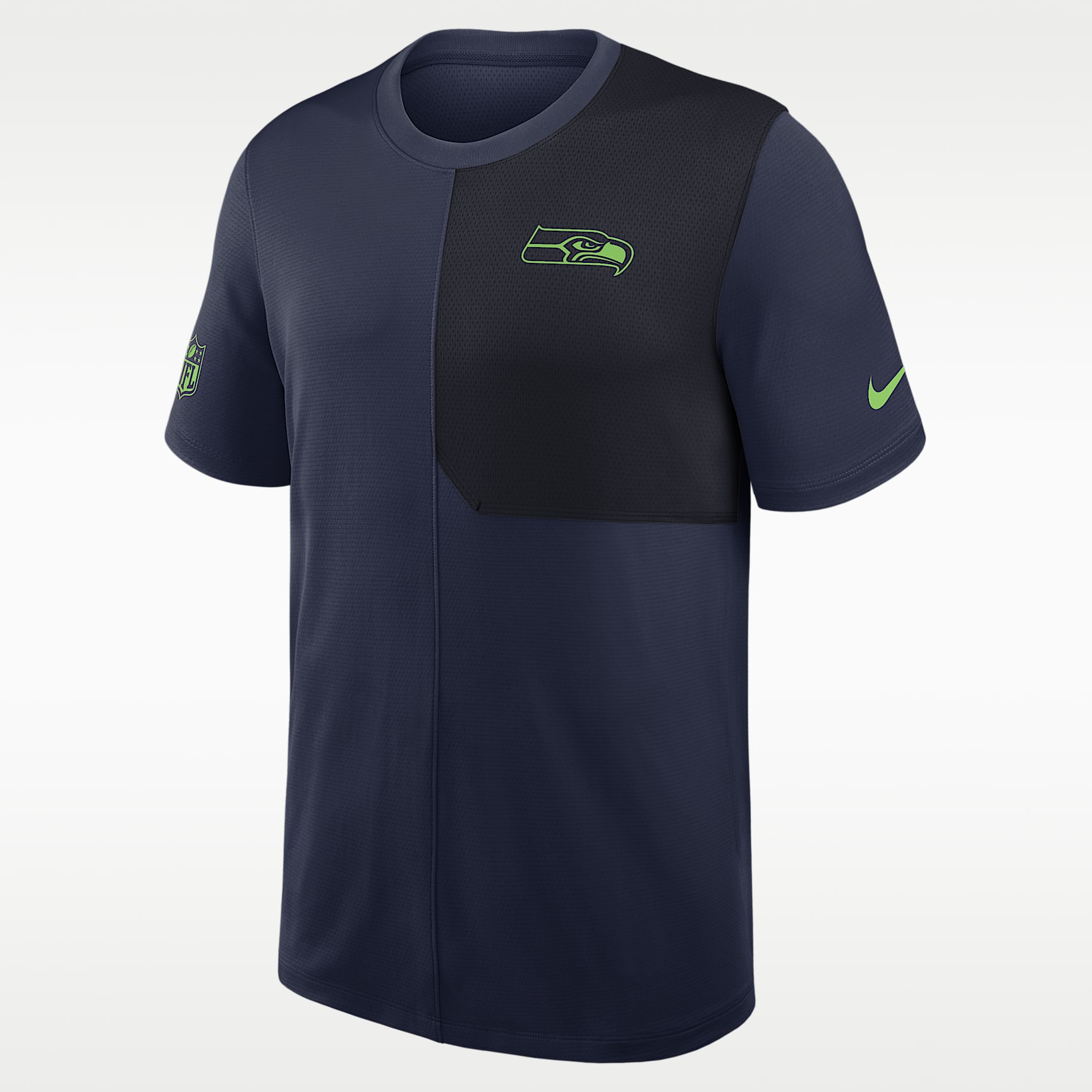 Playera Nike Dri-FIT de la NFL para hombre Seattle Seahawks Sideline Coach