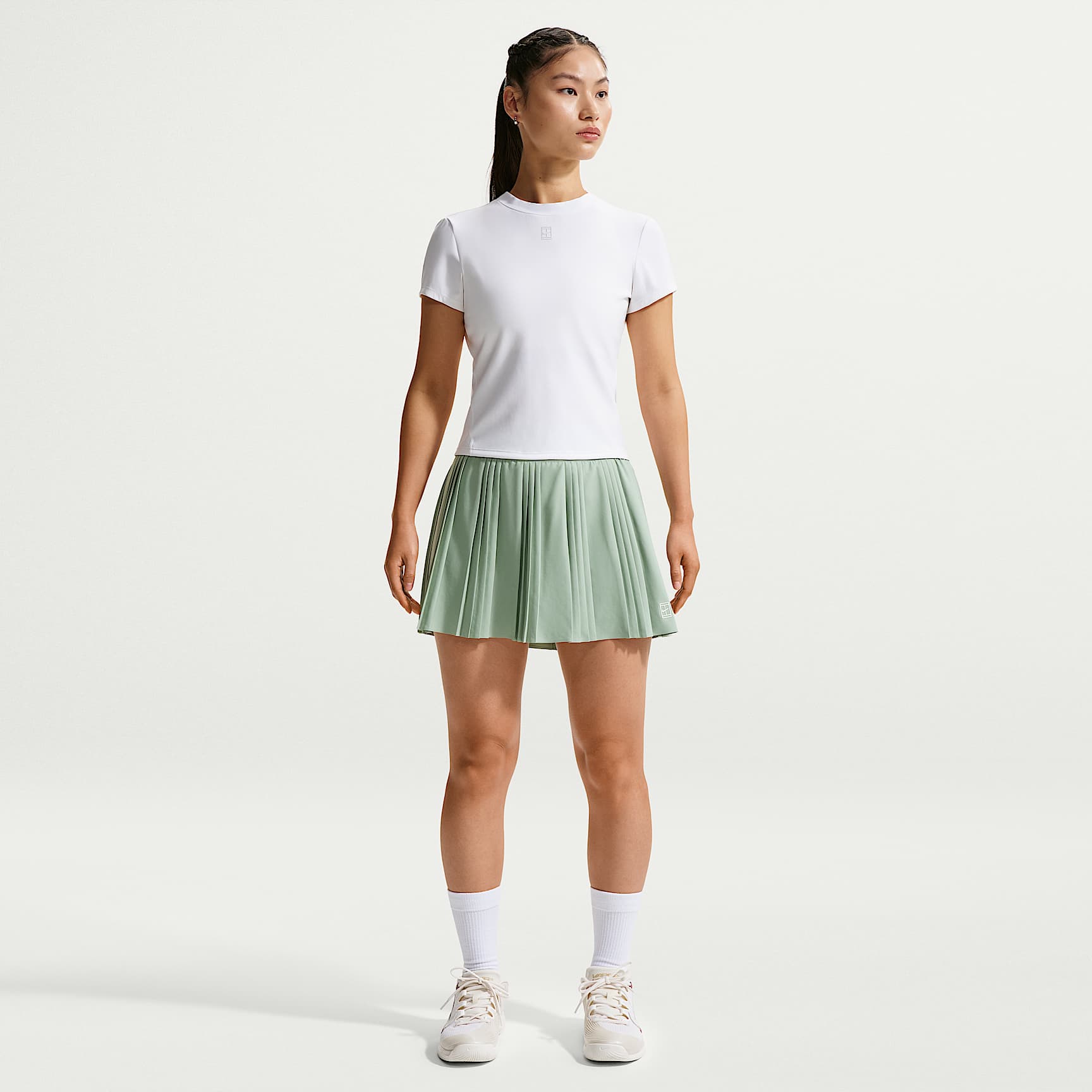 Falda de tenis Dri-FIT plisada para mujer NikeCourt Advantage