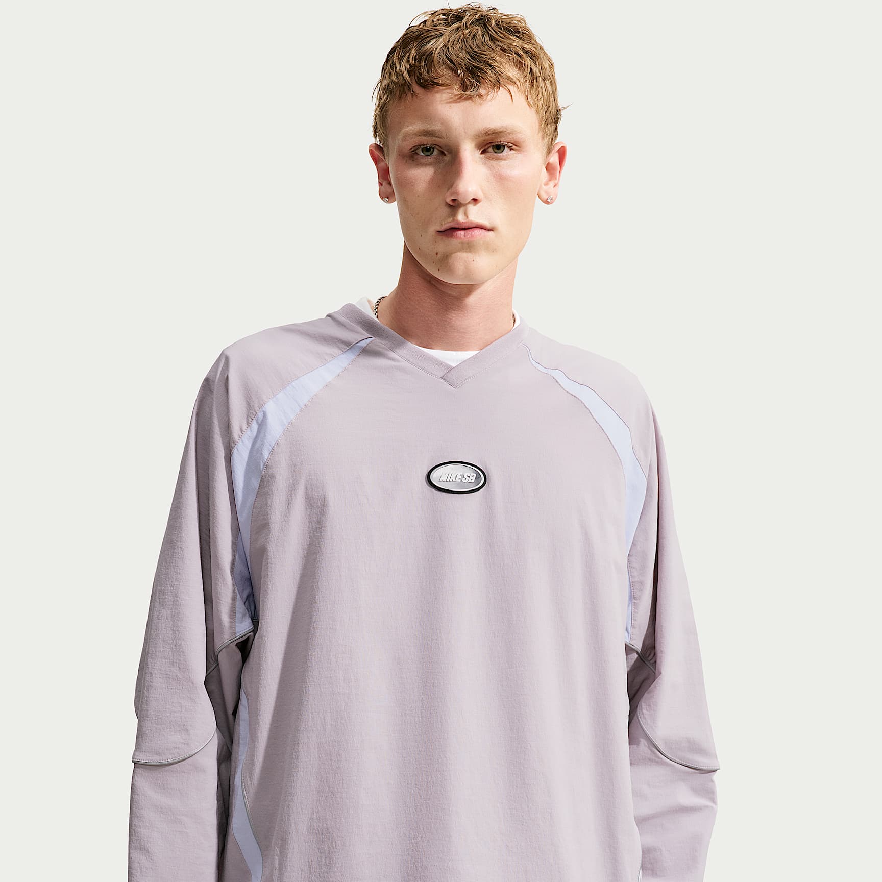 Playera de skateboarding de tejido Woven Nike SB