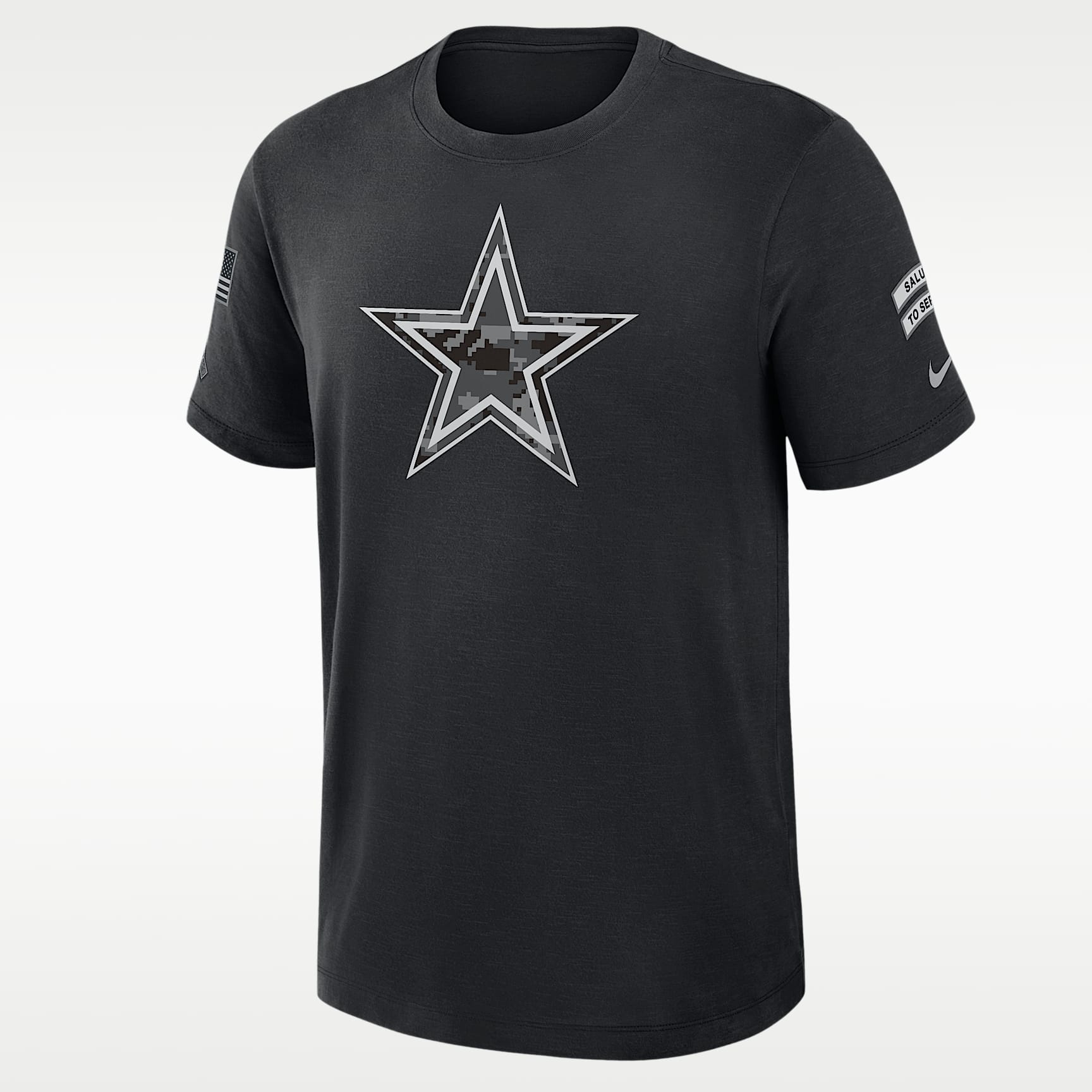 Playera Nike Dri-FIT de la NFL para hombre Dallas Cowboys Salute to Service Club