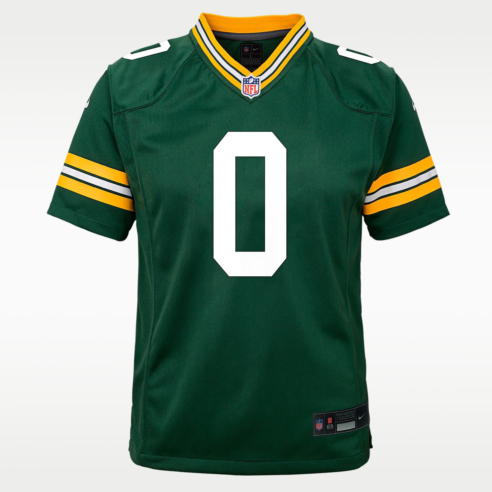 Matthew Golden Green Bay Packers 2025 NFL Draft First Round Pick Big Kids' Nike NFL Game Jersey