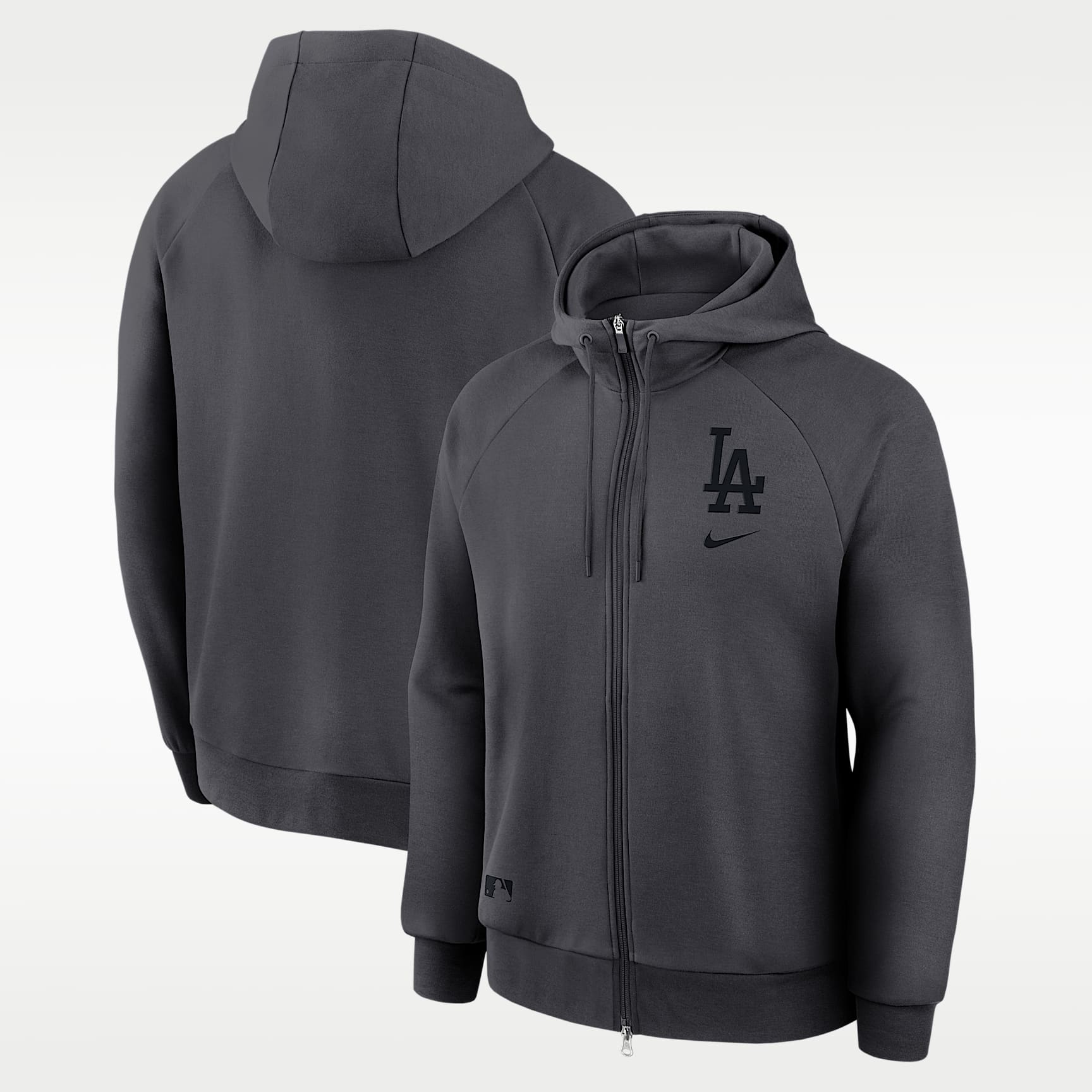 ロサンゼルス ドジャース オーセンティック コレクション メンズ ナイキ ドライフィット MLB フルジップ パーカー