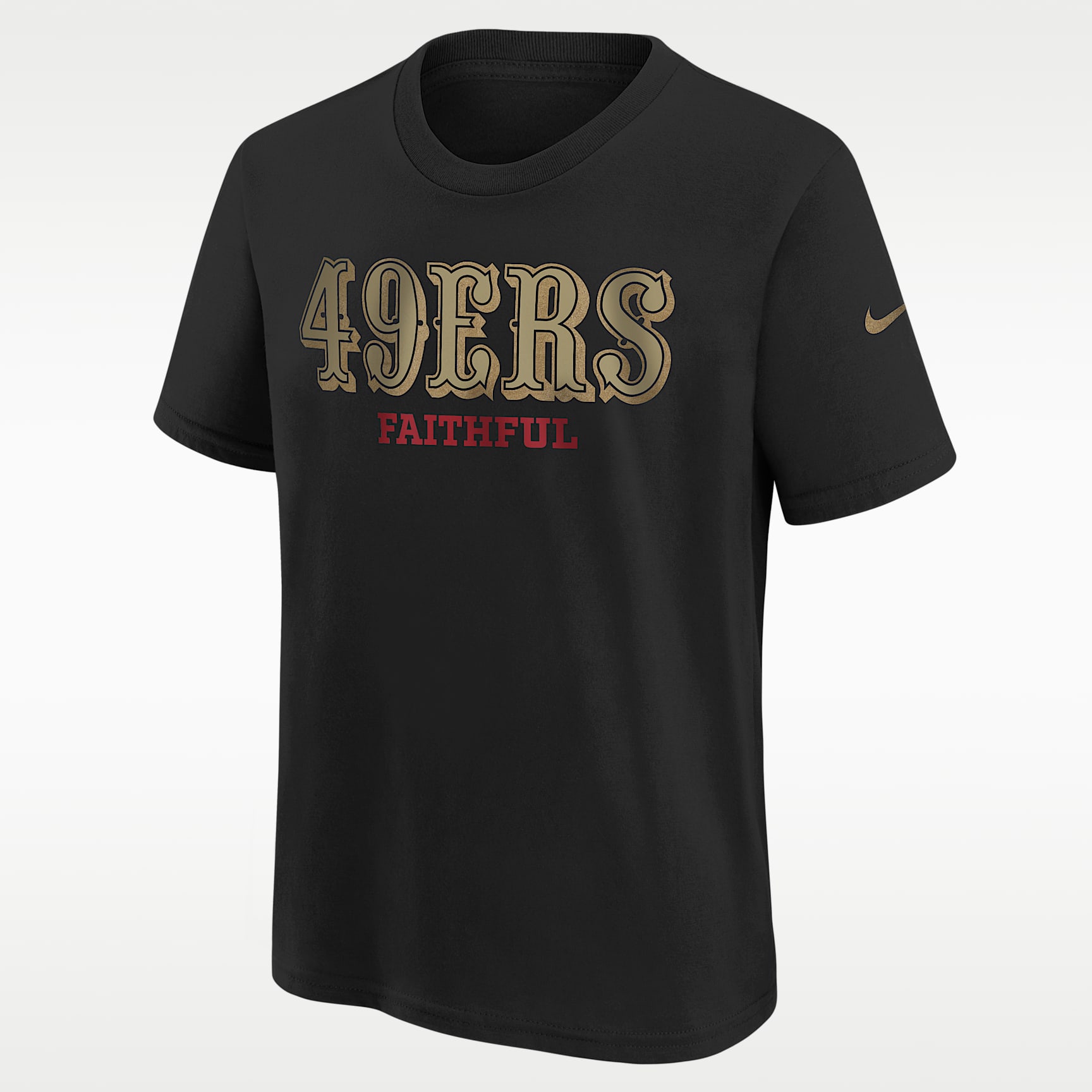 Playera Nike de la NFL para niños talla grande San Francisco 49ers Rivalry