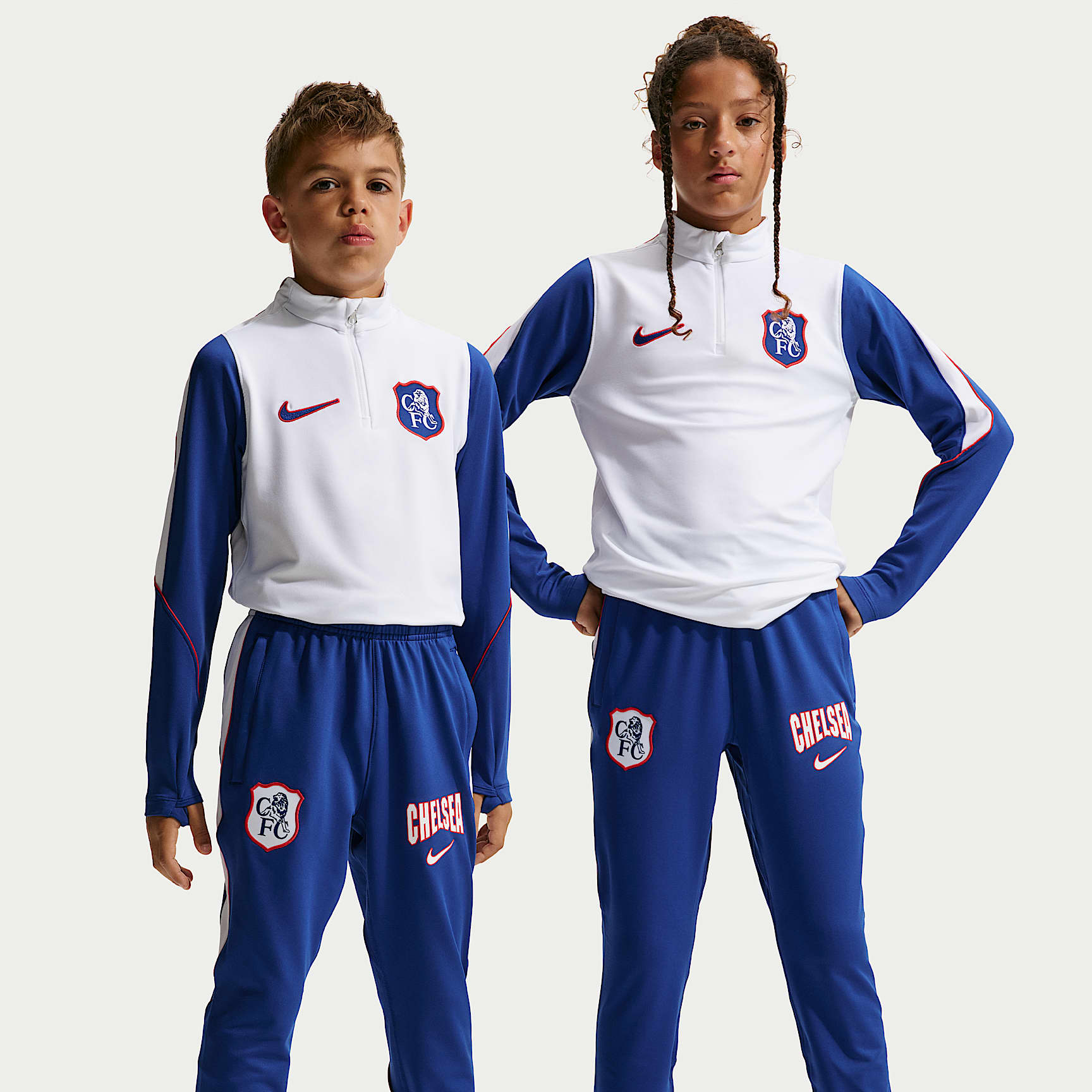 Pantalon de foot en maille Nike Dri-FIT Chelsea FC Strike Third pour ado