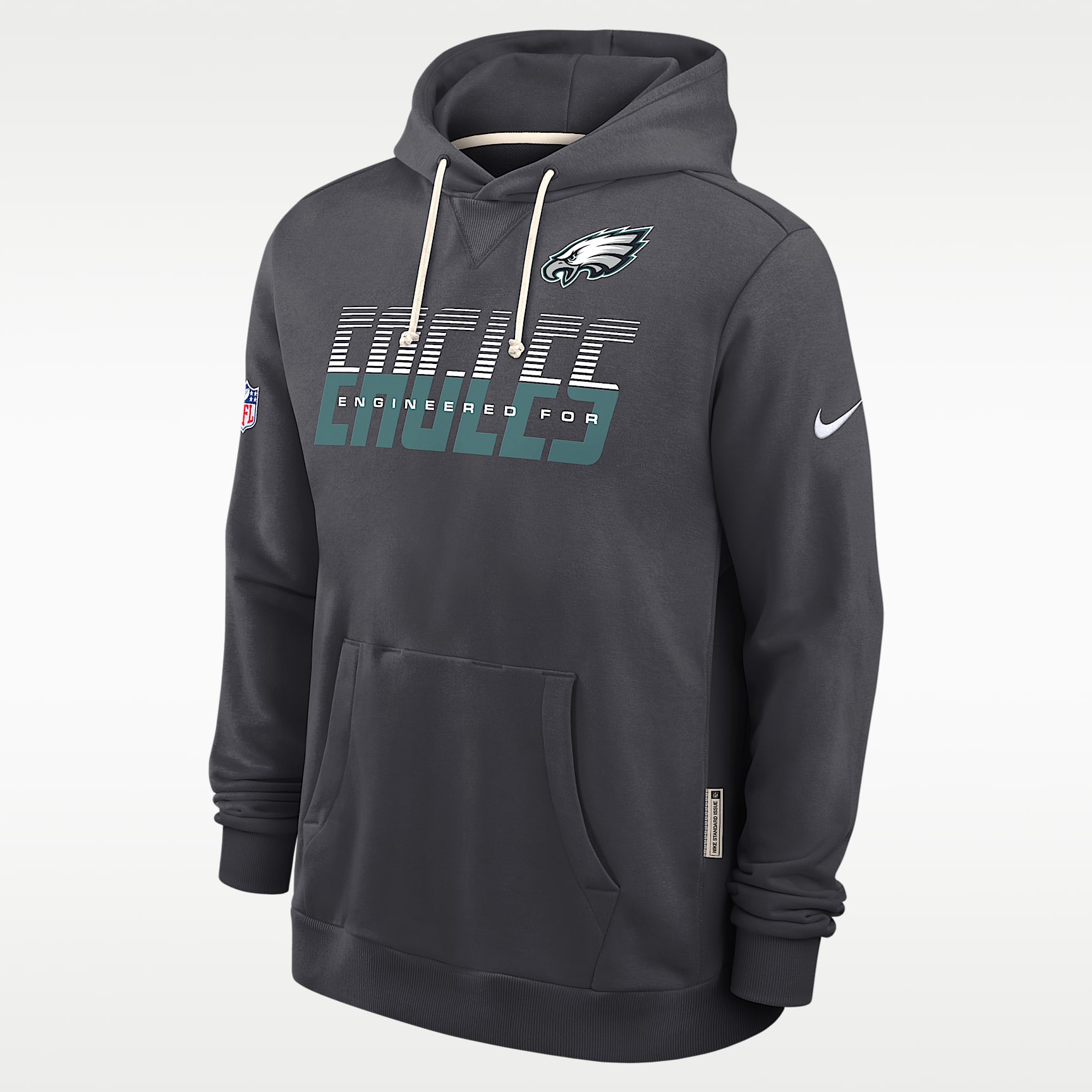 Philadelphia Eagles Sideline Standard Issue Men's Nike Dri-FIT NFL Pullover Hoodie