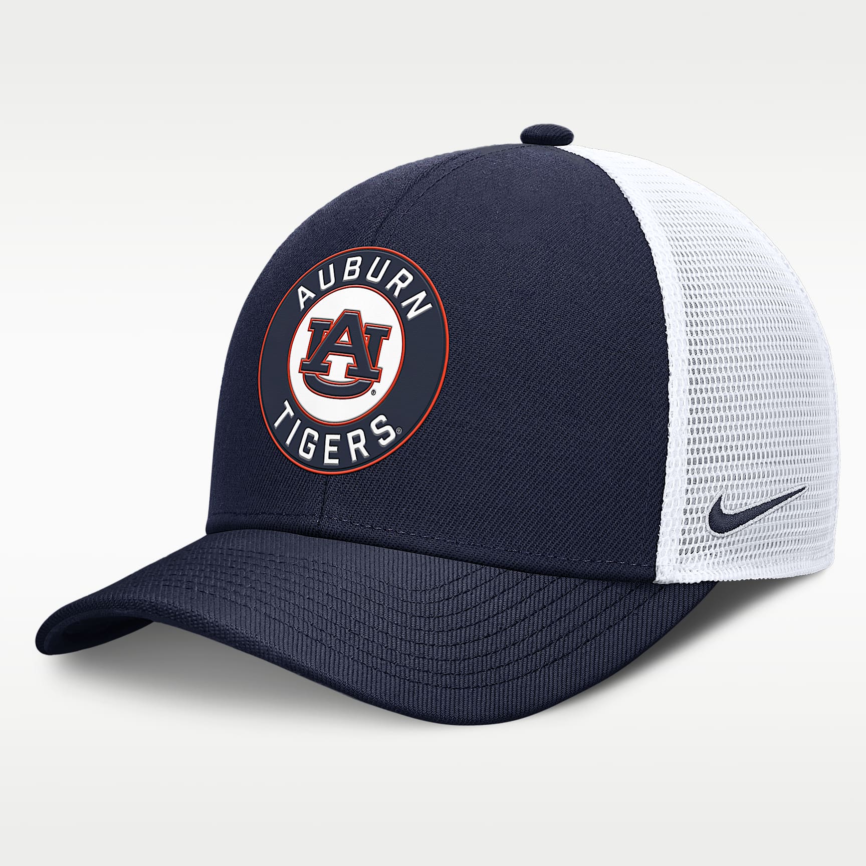 Auburn Primetime Rise Men's Nike Dri-FIT College Trucker Adjustable Hat
