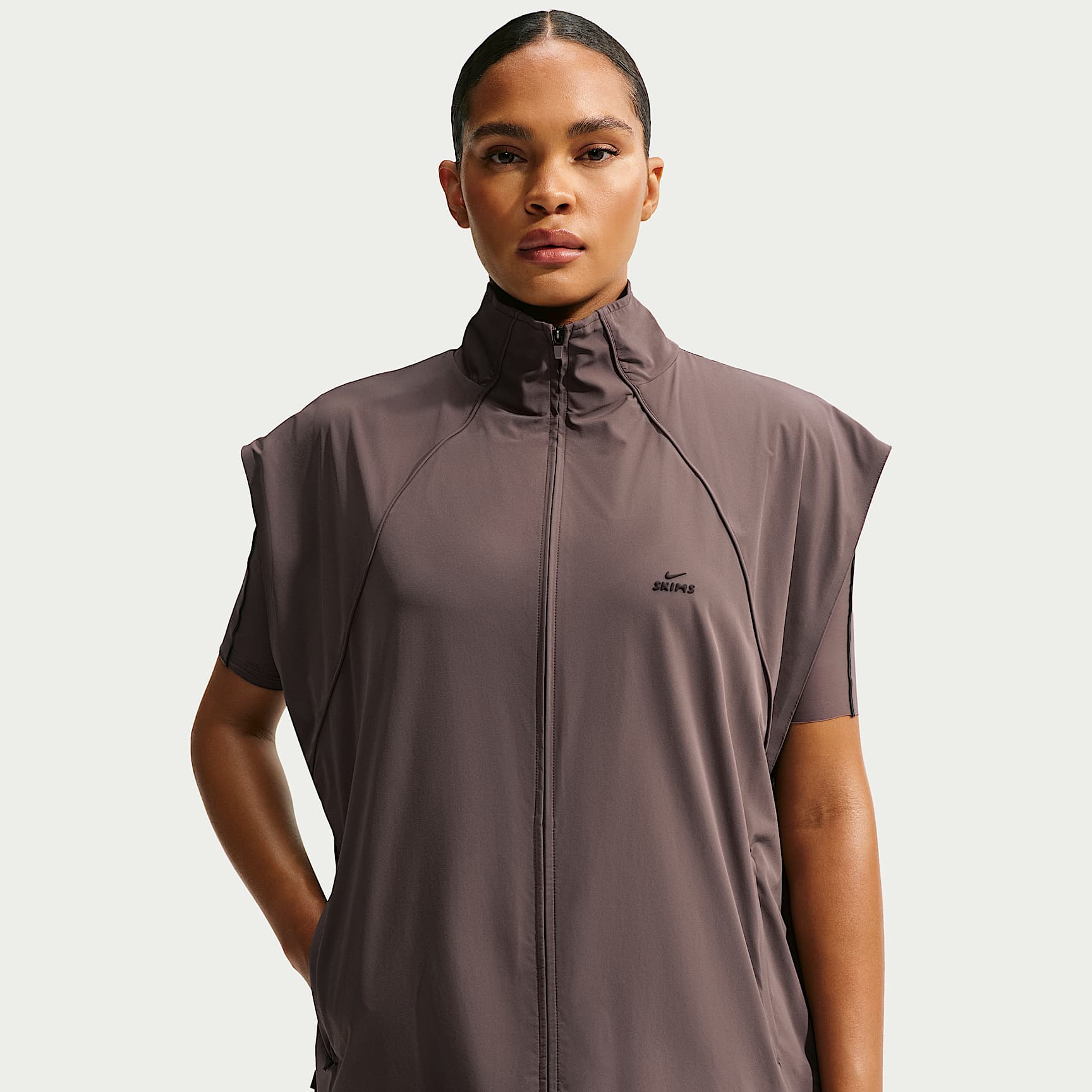 NikeSKIMS Stretch Nylon Women's Oversized Gilet