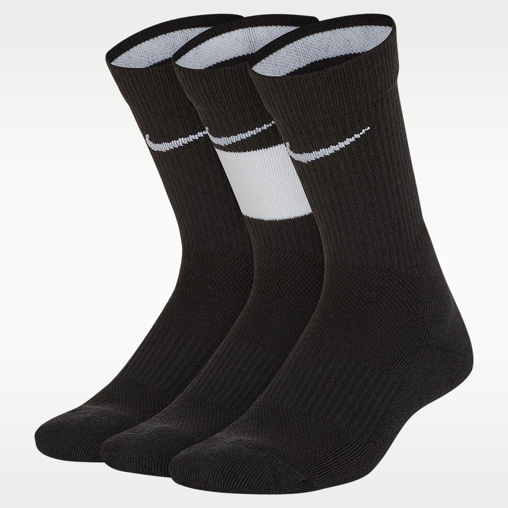 Nike Elite Kids' Basketball Crew Socks (3 Pairs)