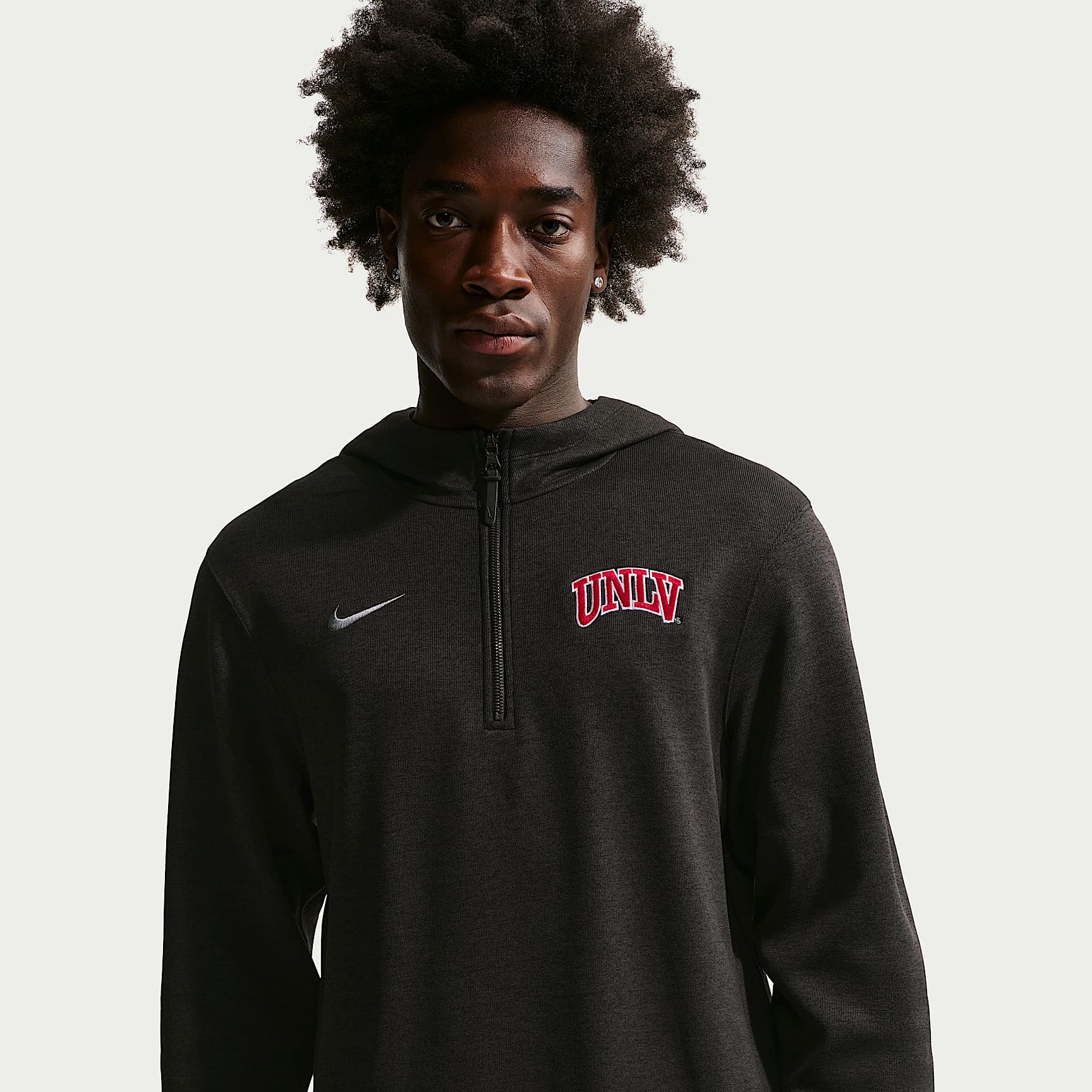 Sudadera con gorro de entrenador de básquetbol para hombre Unlv Rebels Nike NCAA