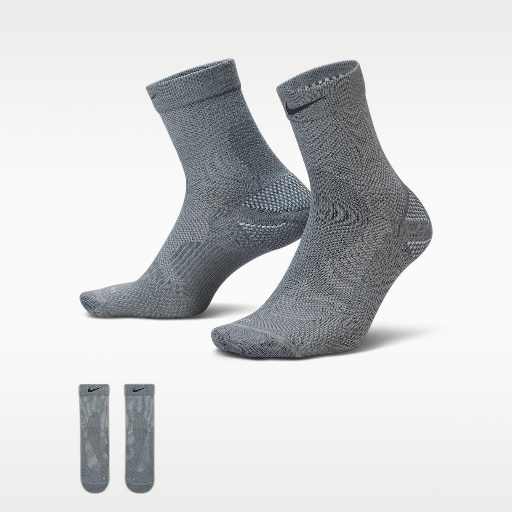 Nike Running Wool Micro Crew Socks (1 Pair)
