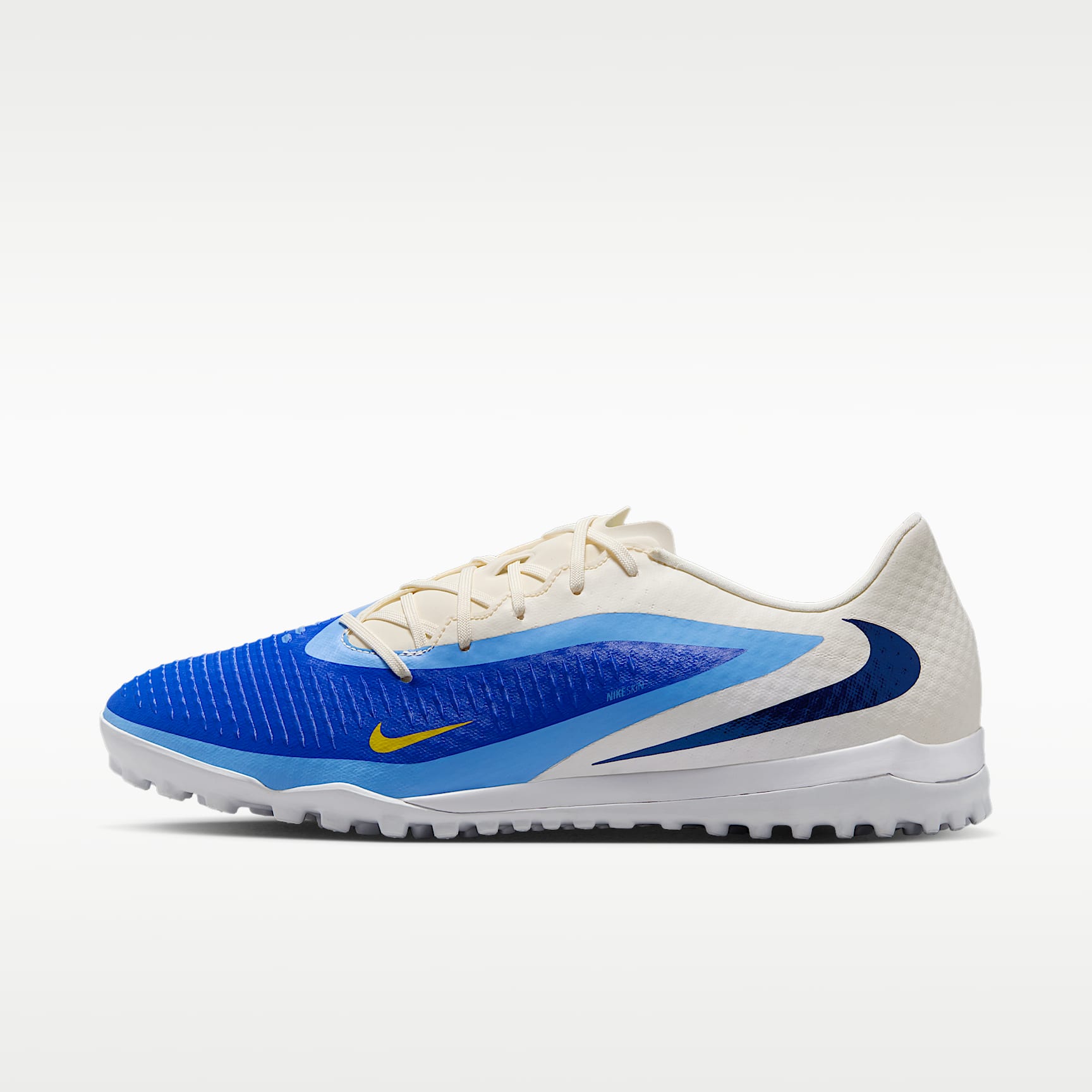 Tacos de fútbol para pasto sintético (turf) Nike Phantom 6 Low Academy