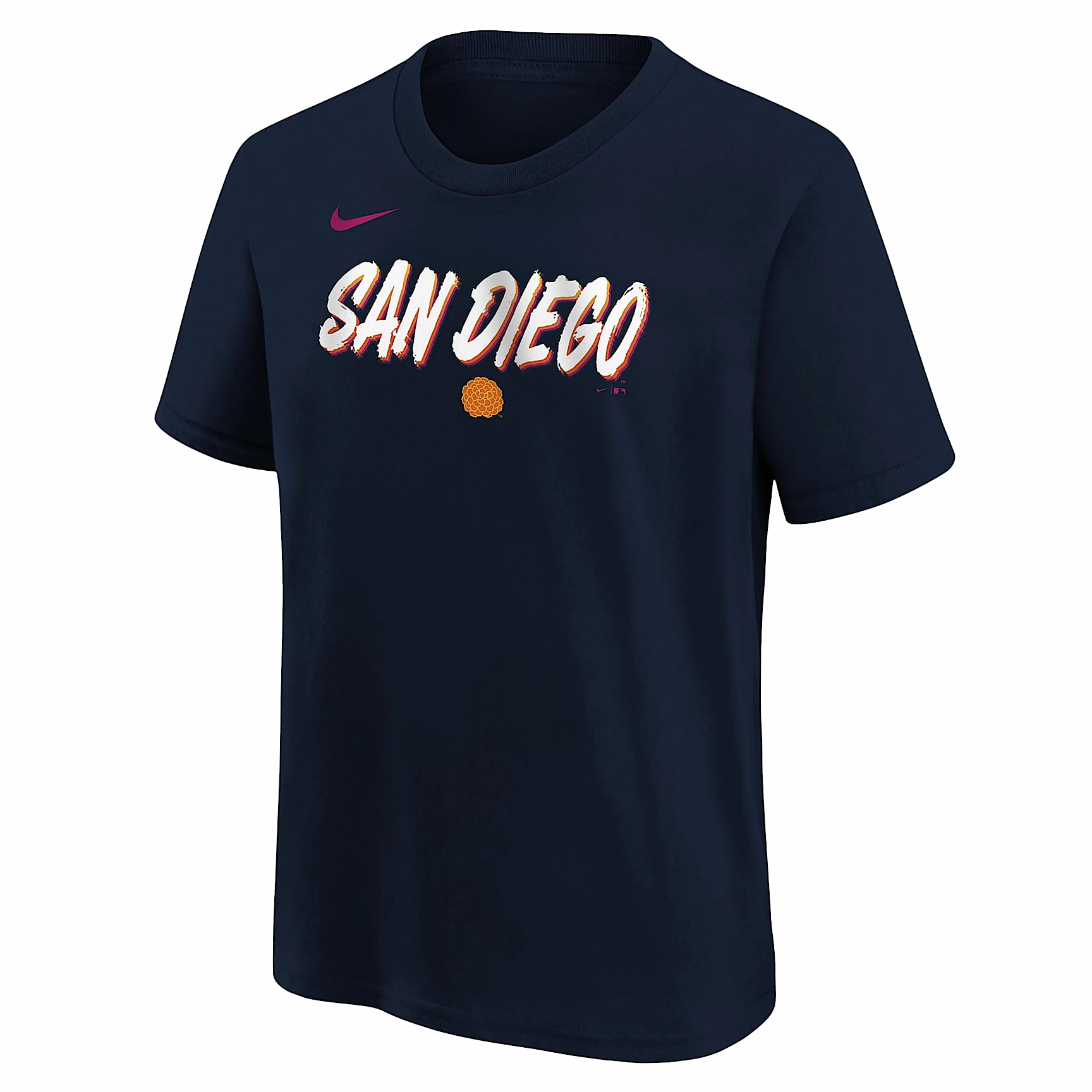 Playera Nike de la MLB para niños talla grande San Diego Padres City Connect Wordmark