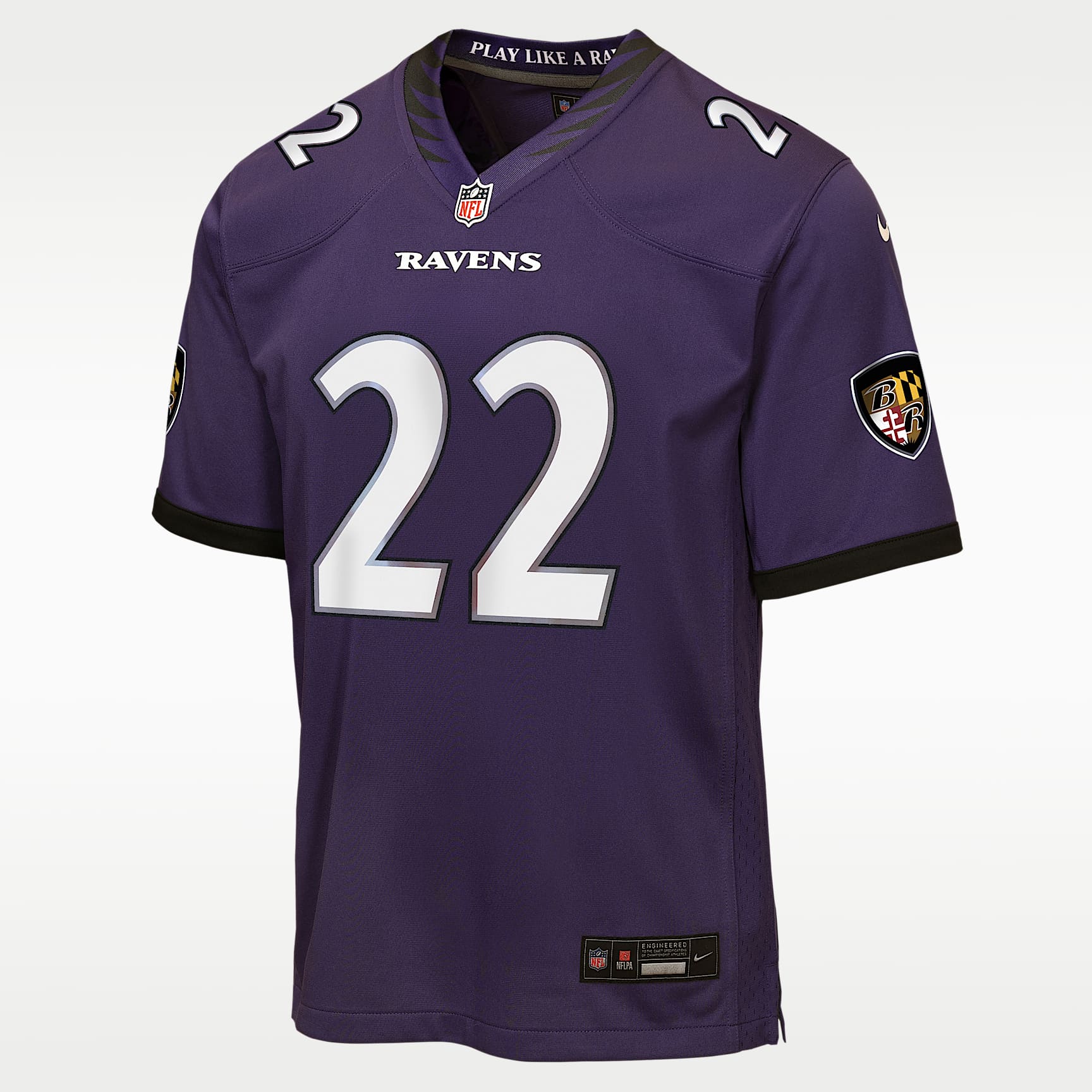 Derrick Henry Baltimore Ravens Big Kids' Game Jersey