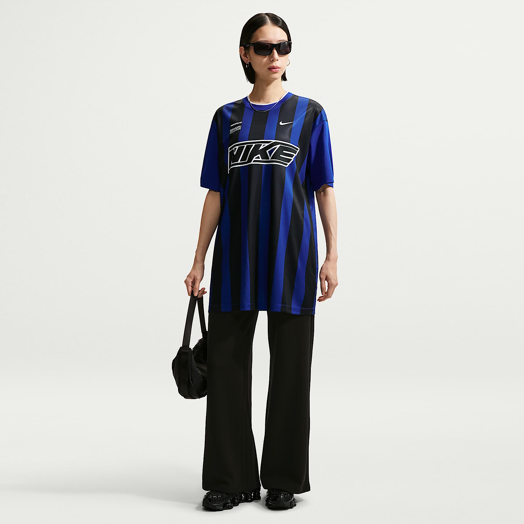 Nike Studio Fleece Lightweight 'French Terry' Women's Mid-Rise Wide-Leg Trousers