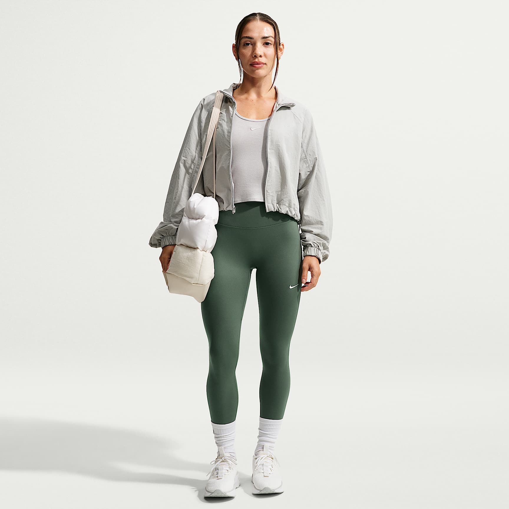 Nike One leggings i 7/8 lengde med høyt liv til dame