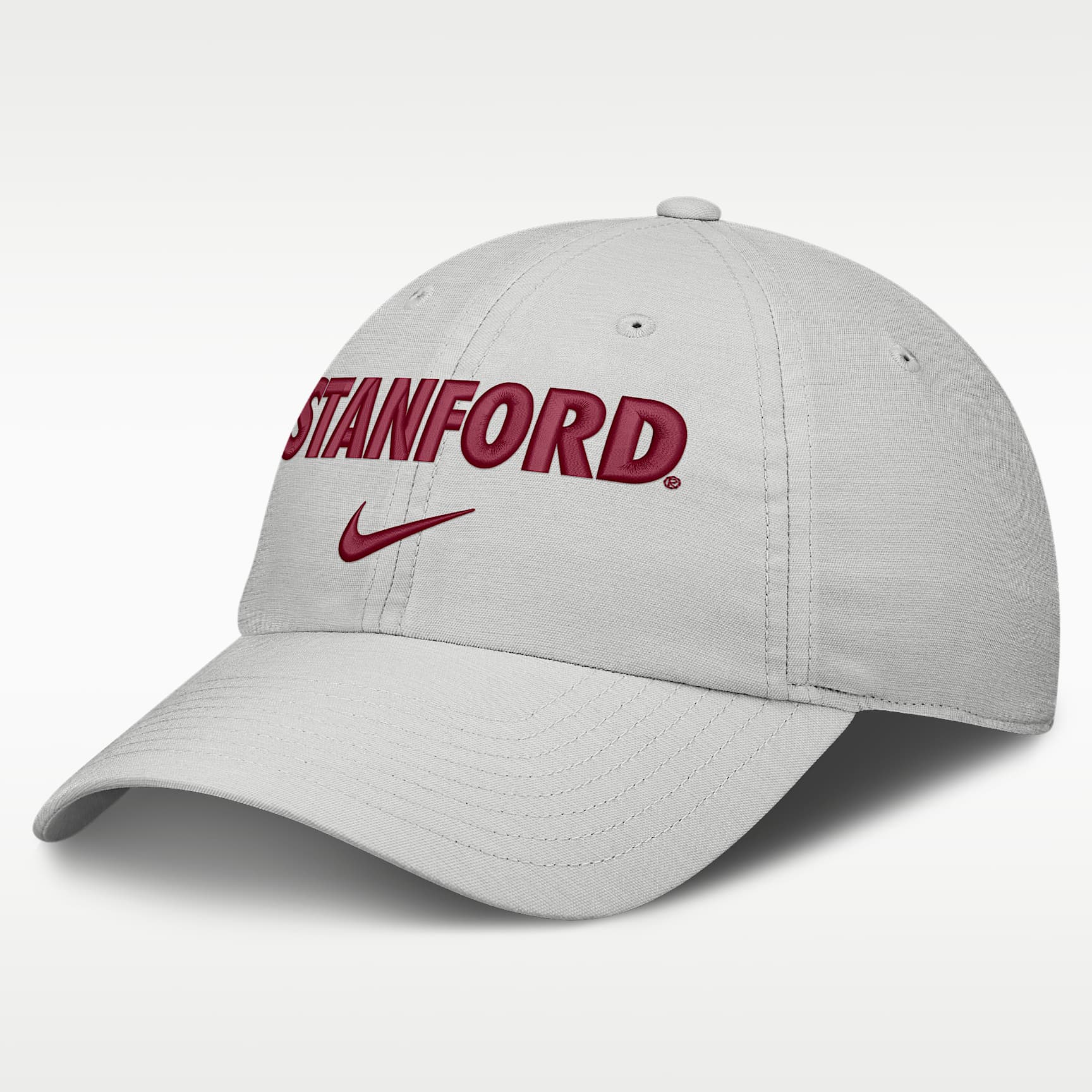 Gorra universitaria Nike ajustable para hombre Stanford Sideline Club Practice