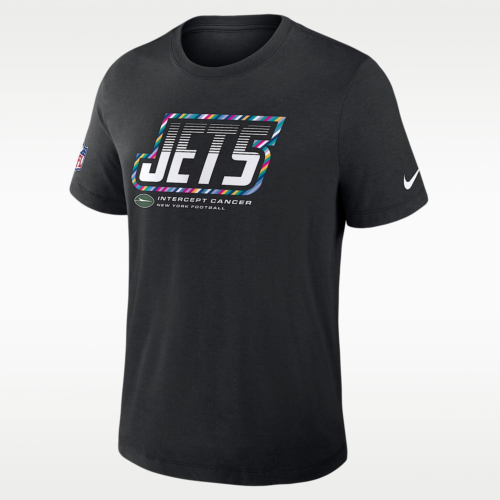 New York Jets Crucial Catch Sideline Men's Nike Dri-FIT NFL T-Shirt