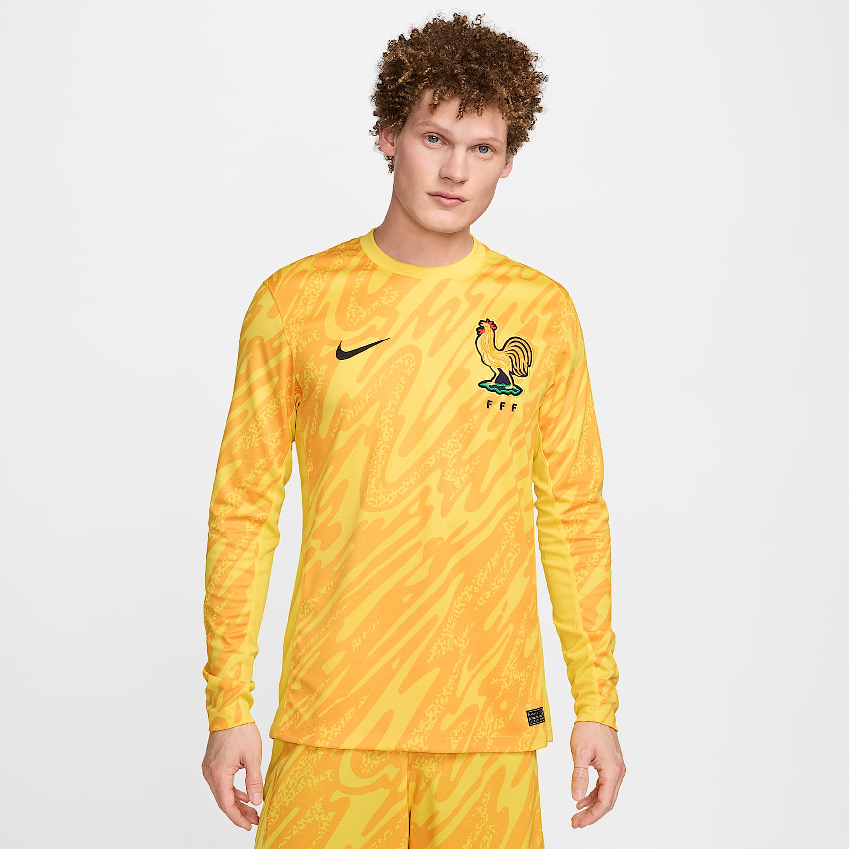 Maillot de foot replica Nike Dri-FIT FFF (équipe féminine) 2024/25 Stadium Gardien de but pour homme