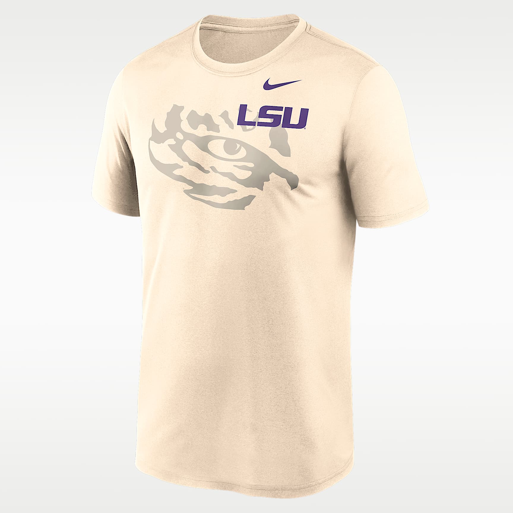 LSU Campus Legend Shadow Logo Men's Nike Dri-FIT College T-Shirt