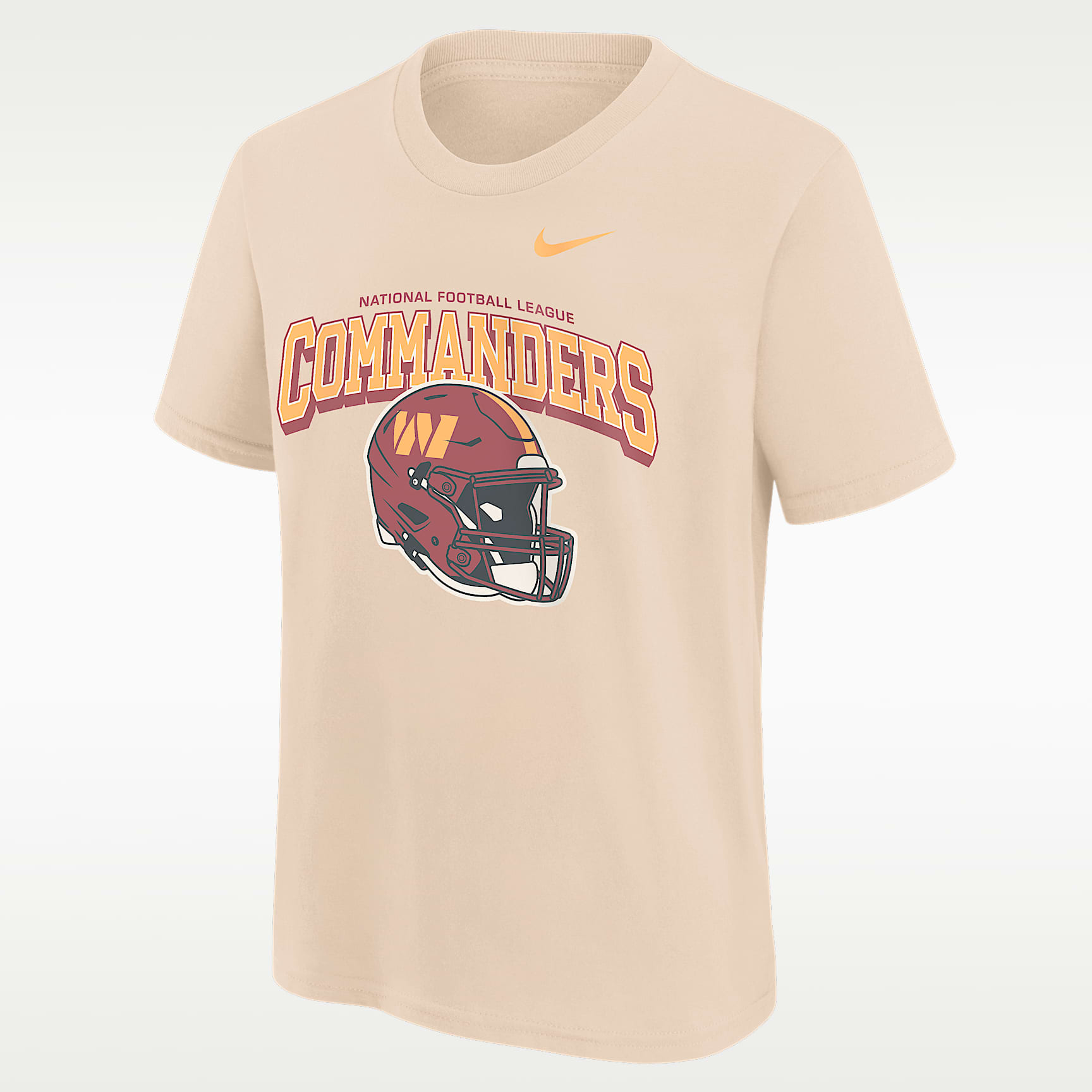 Washington Commanders Vintage Mod Easy Lane Big Kids' Nike NFL Short-Sleeve T-Shirt