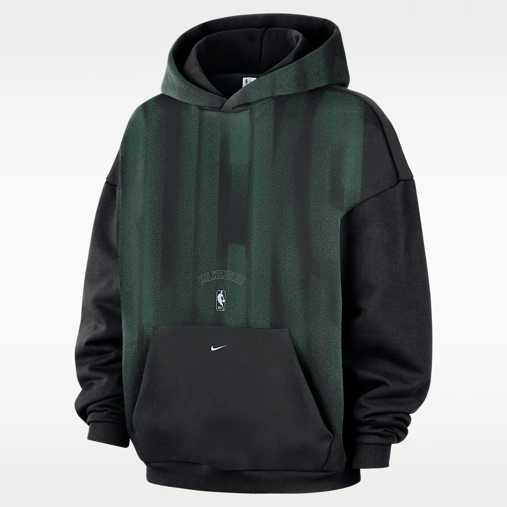 Milwaukee Bucks Standard Issue Men's Therma-FIT Fleece Basketball Hoodie