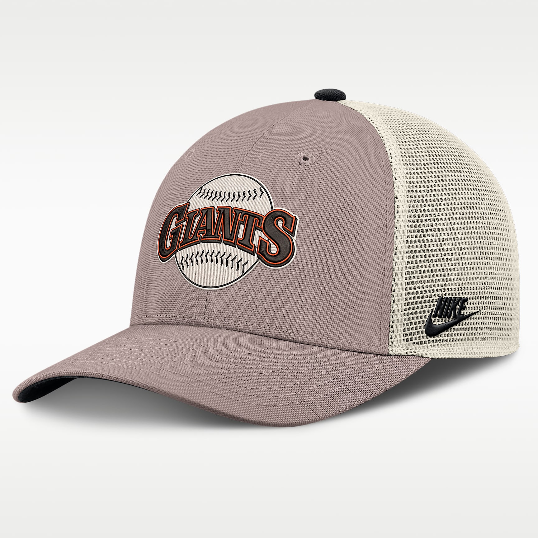 San Francisco Giants Cooperstown Rise Men's Nike MLB Adjustable Trucker Hat
