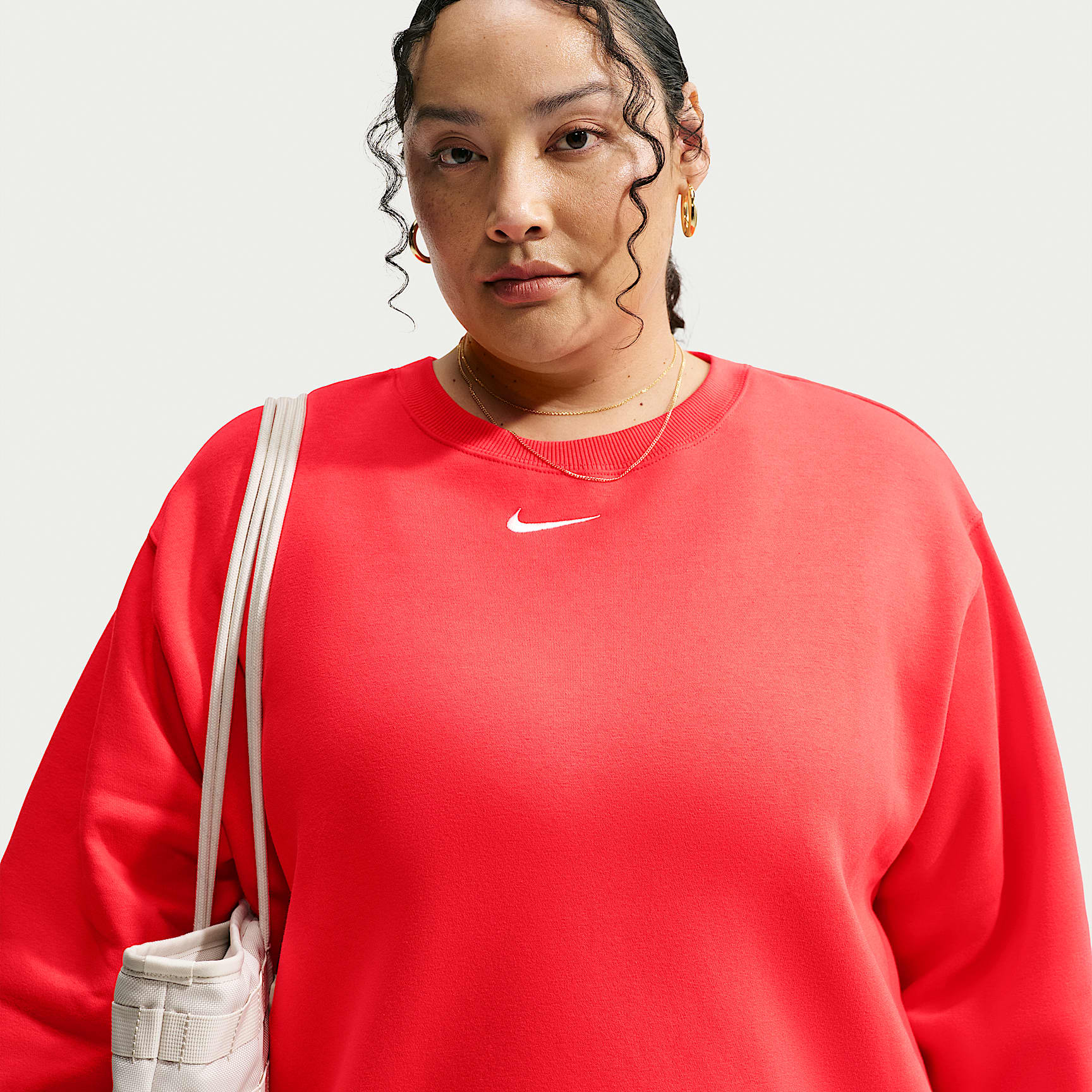 Nike Sportswear Phoenix Fleece Women's Oversized Crew-Neck Sweatshirt (Plus Size)