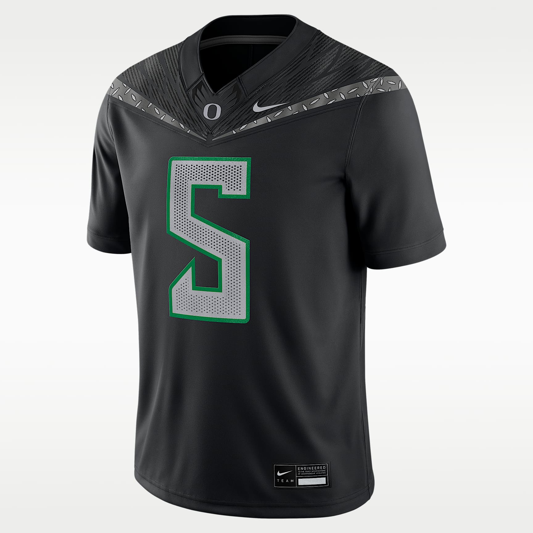 Jersey universitario Nike Dri-FIT NIL Game de Dante Moore de Oregon para hombre