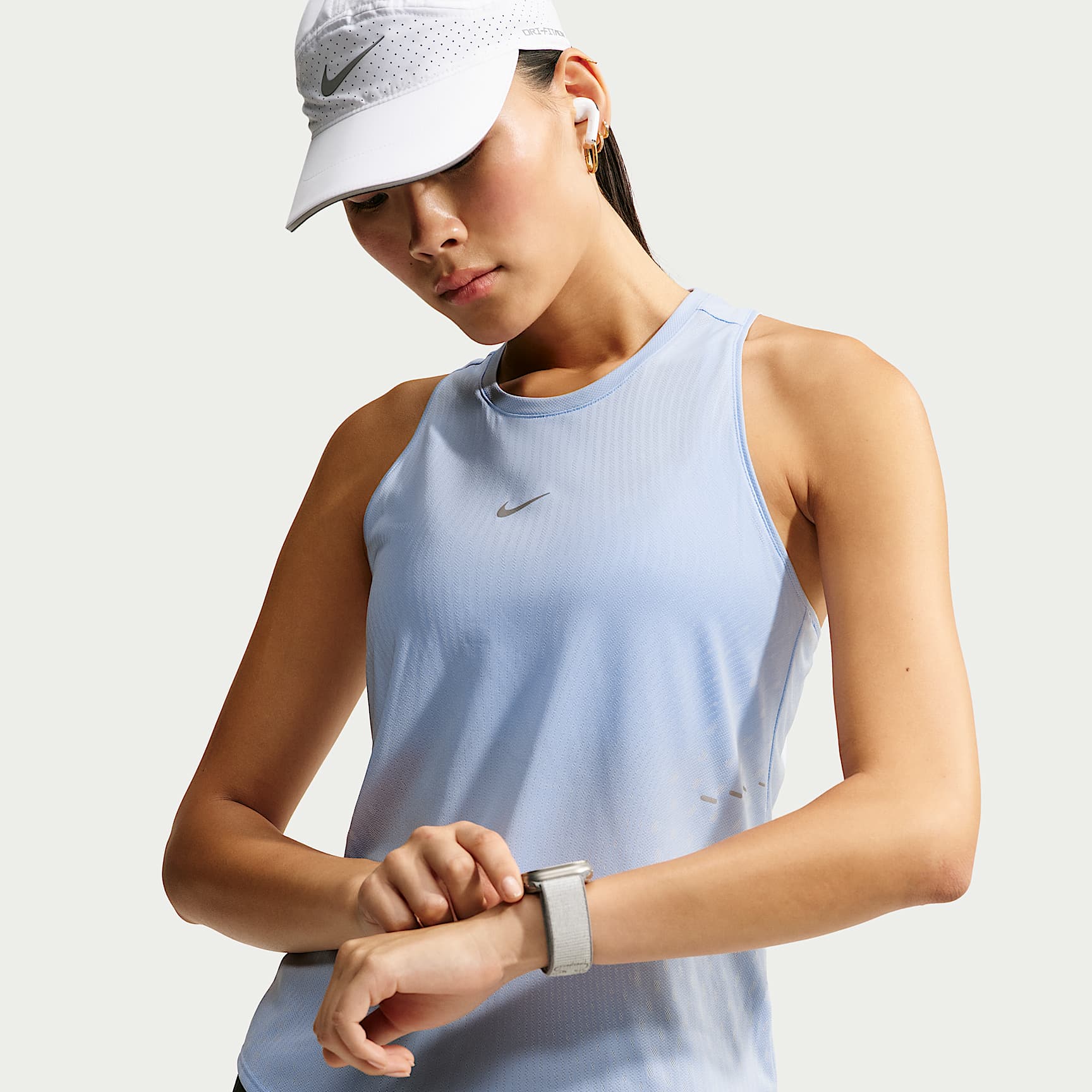 Camiseta de tirantes de correr Aero-FIT para mujer Nike Swift