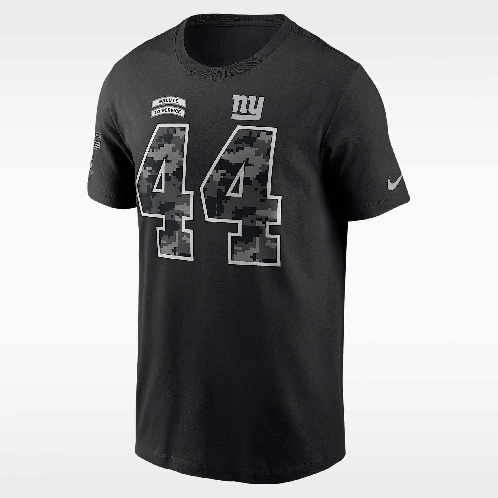 Playera Nike de la NFL para hombre Cam Skattebo New York Giants Salute to Service