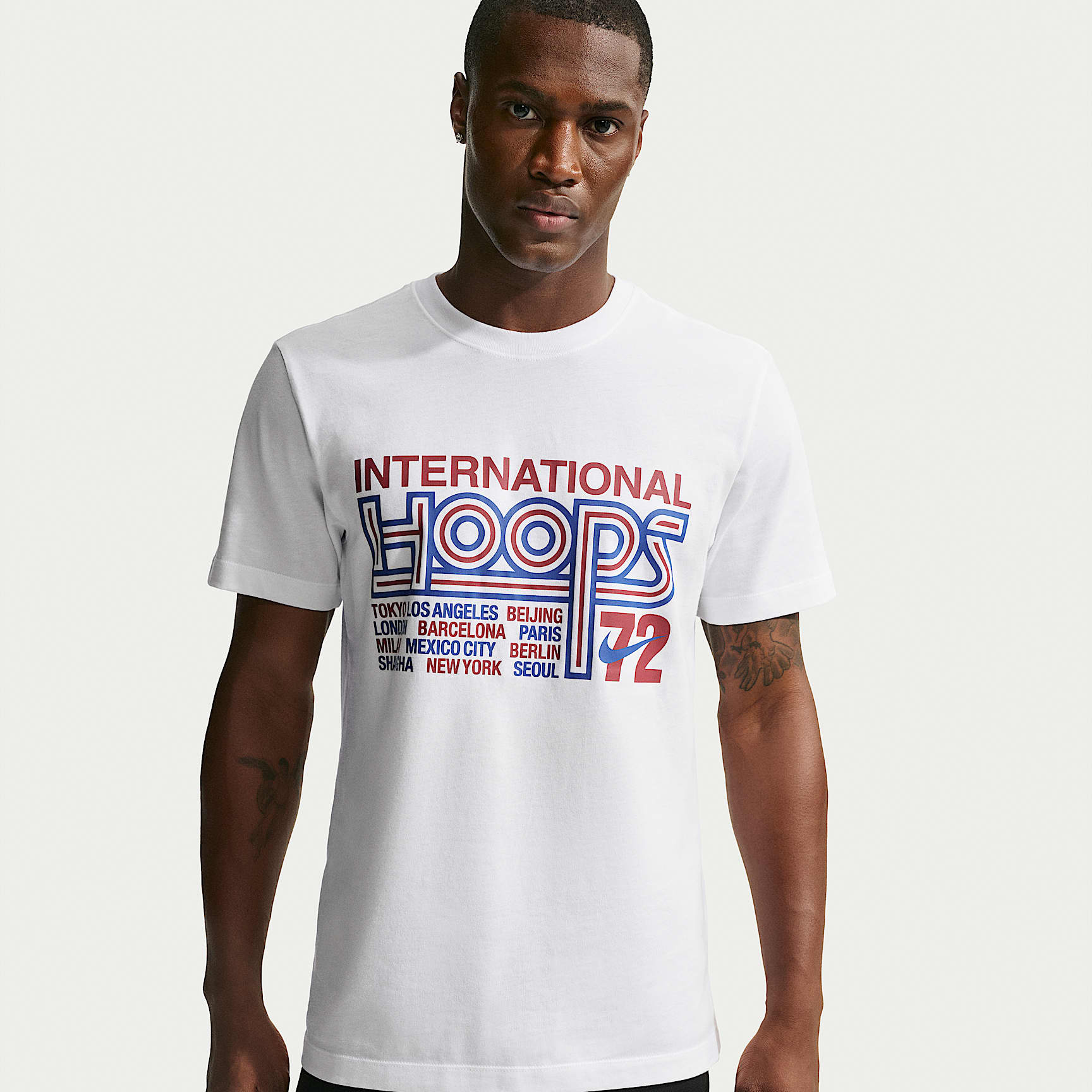 Nike Basketball-T-shirt til mænd