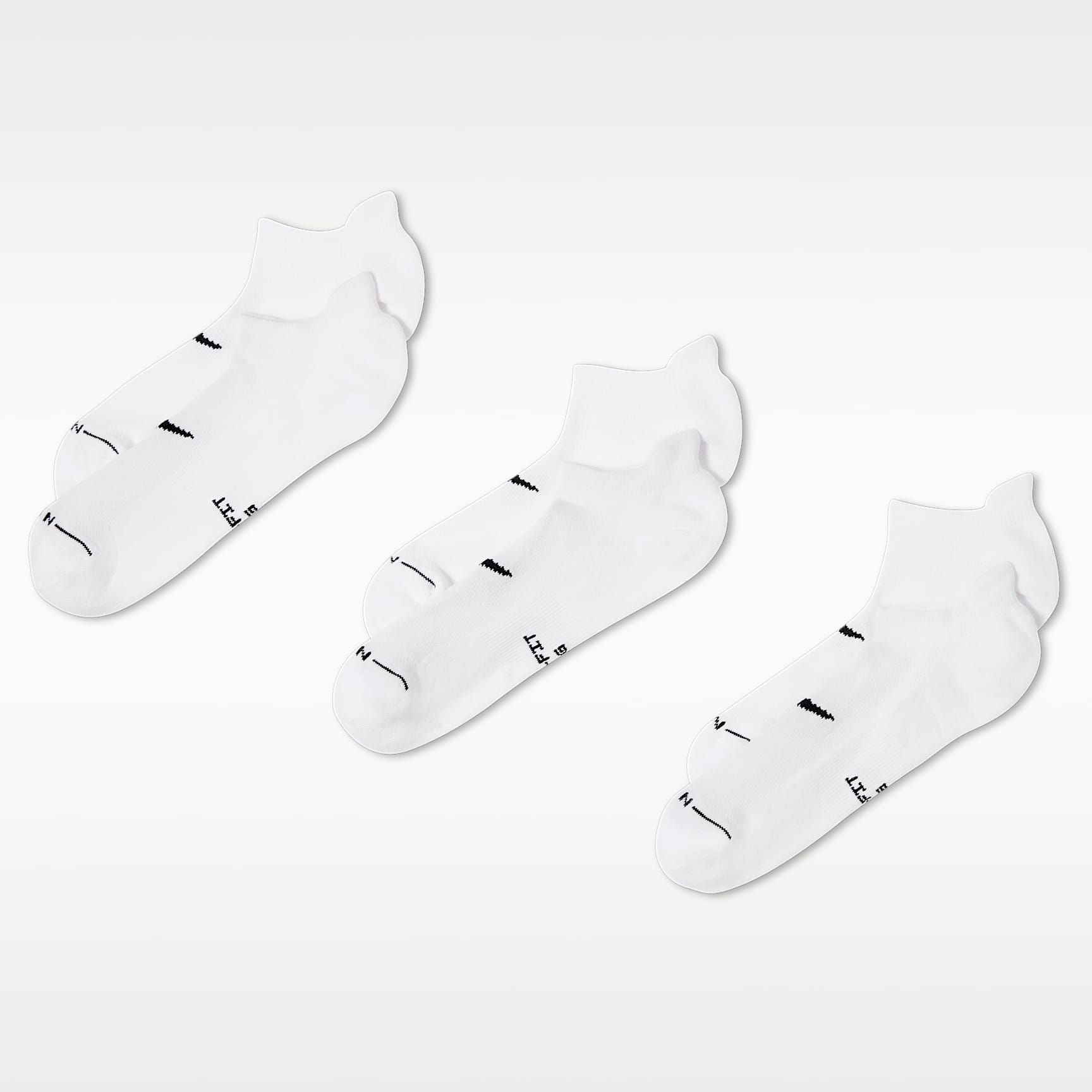 Nike Everyday Elevated No-Show Socks (3 Pairs)