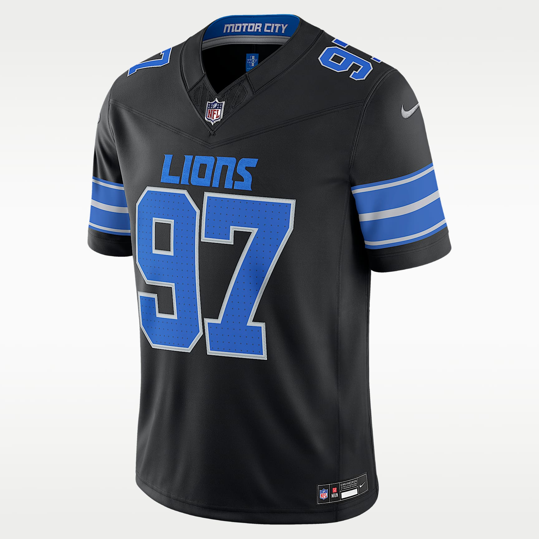 Aidan Hutchinson Detroit Lions Men's Nike Dri-FIT NFL Limited Jersey