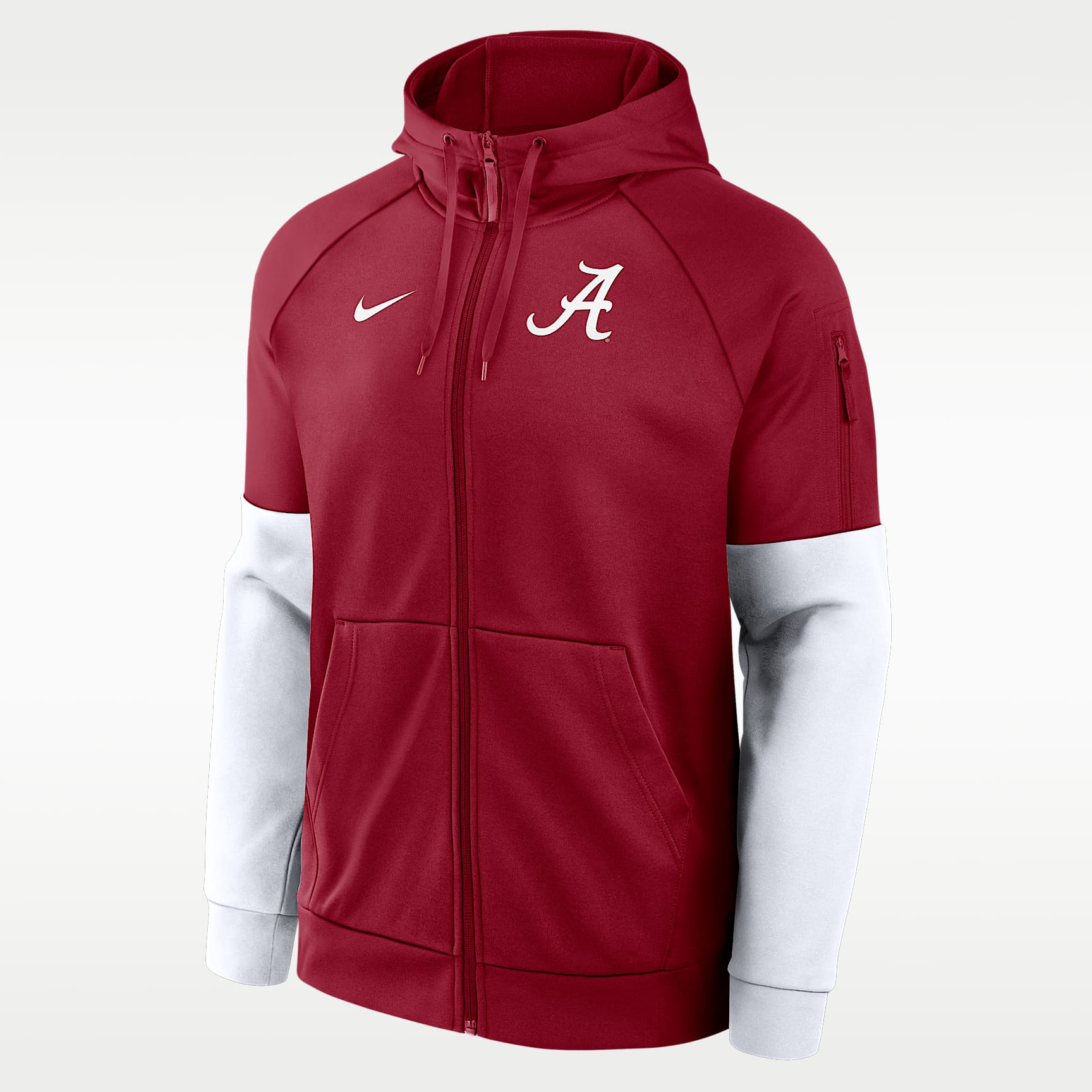 Alabama Primetime Men's Nike Therma-FIT College Full-Zip Hoodie