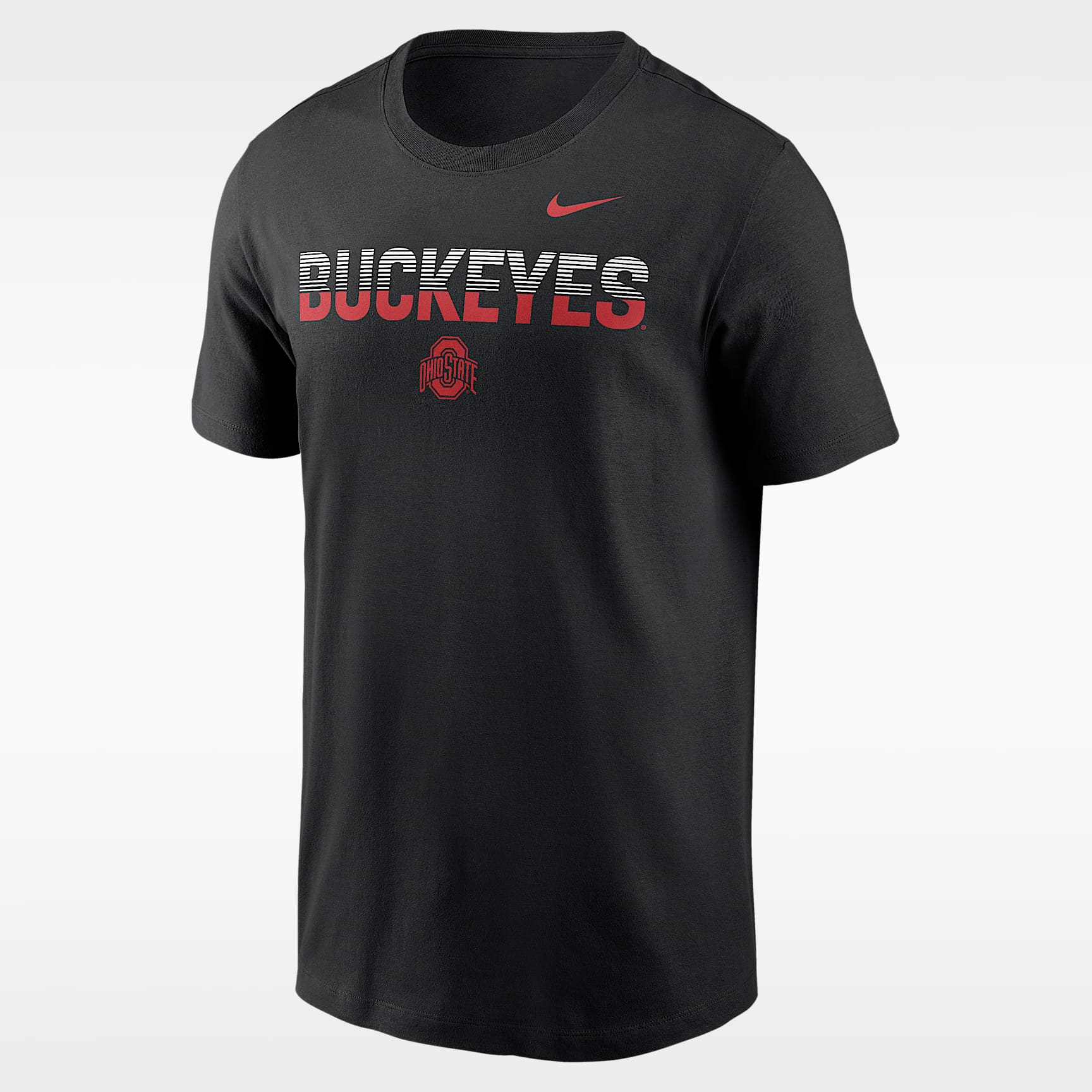 Playera universitaria Nike para hombre Ohio State Primetime Kinetic