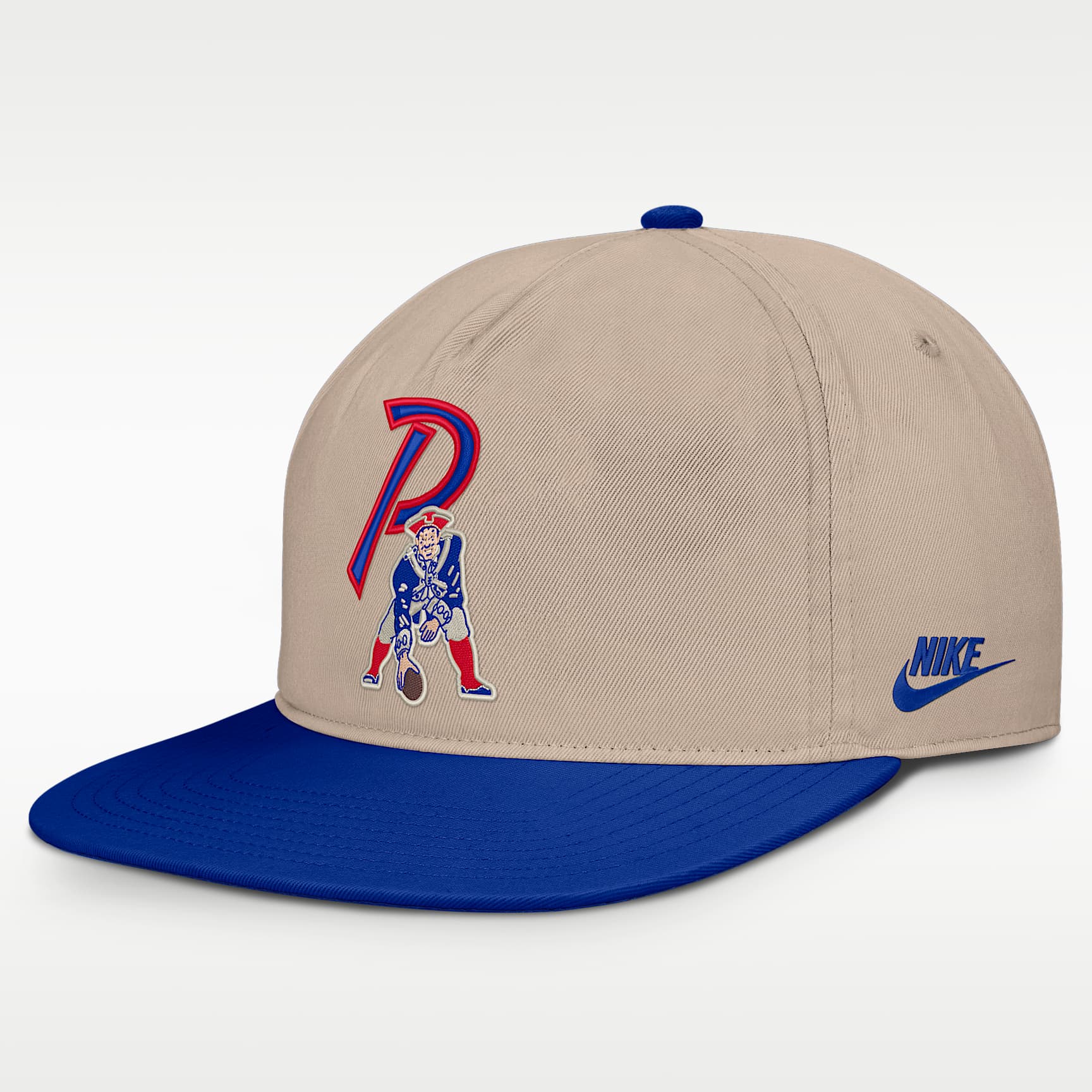 Gorra ajustable Nike de la NFL para hombre New England Patriots Rewind Pro