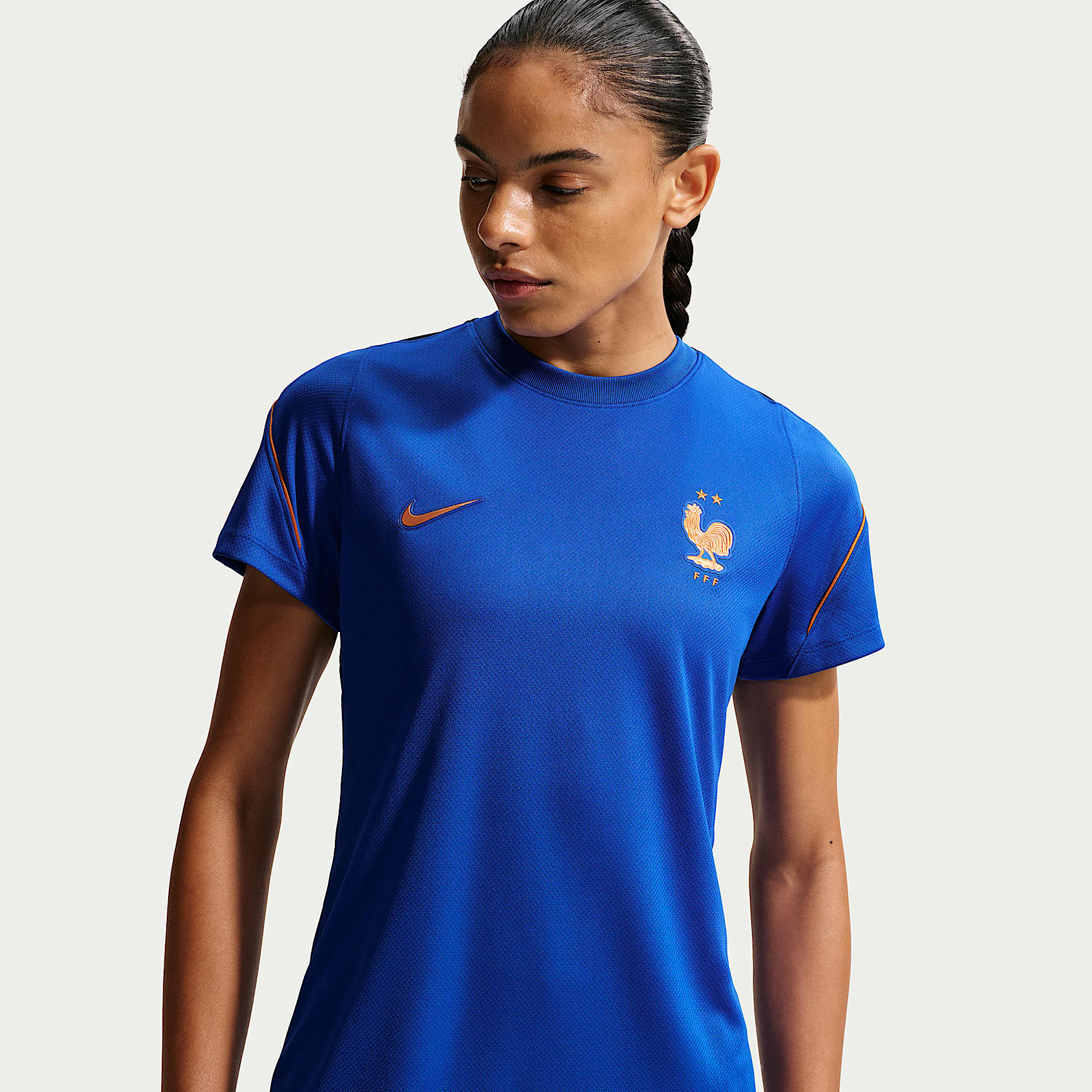 FFF Strike Women's Nike Soccer Dri-FIT Short-Sleeve Top