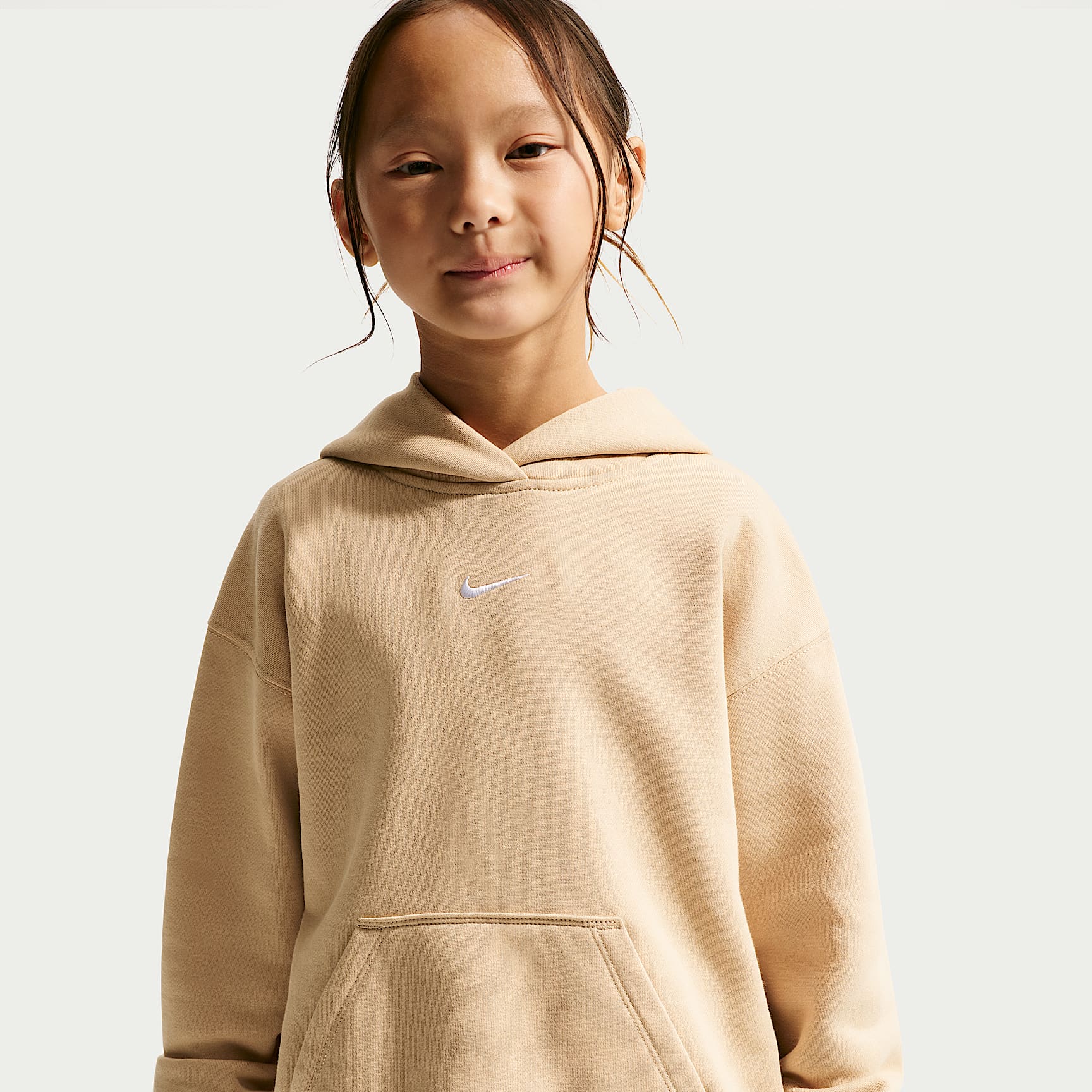 Nike Sportswear Little Kids' Studio Fleece Pullover Hoodie