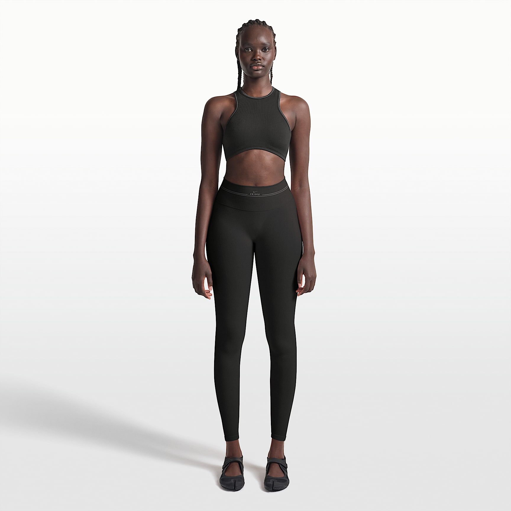 NikeSKIMS Ribbed Seamless Women's High-Waisted 66cm (approx.) Leggings