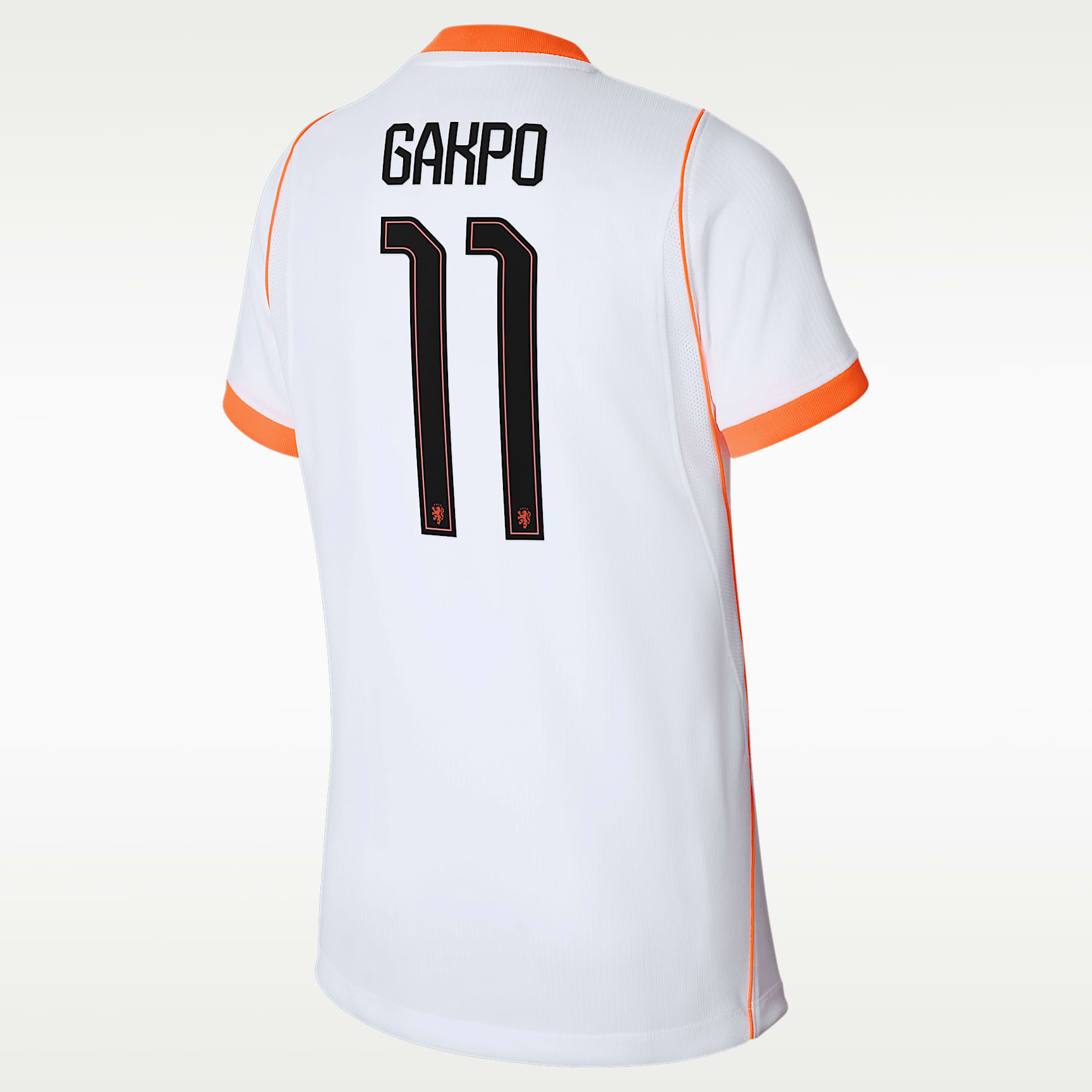 Cody Gakpo Netherlands National Team 2026 Stadium Away Big Kids' Nike Dri-FIT Soccer Jersey