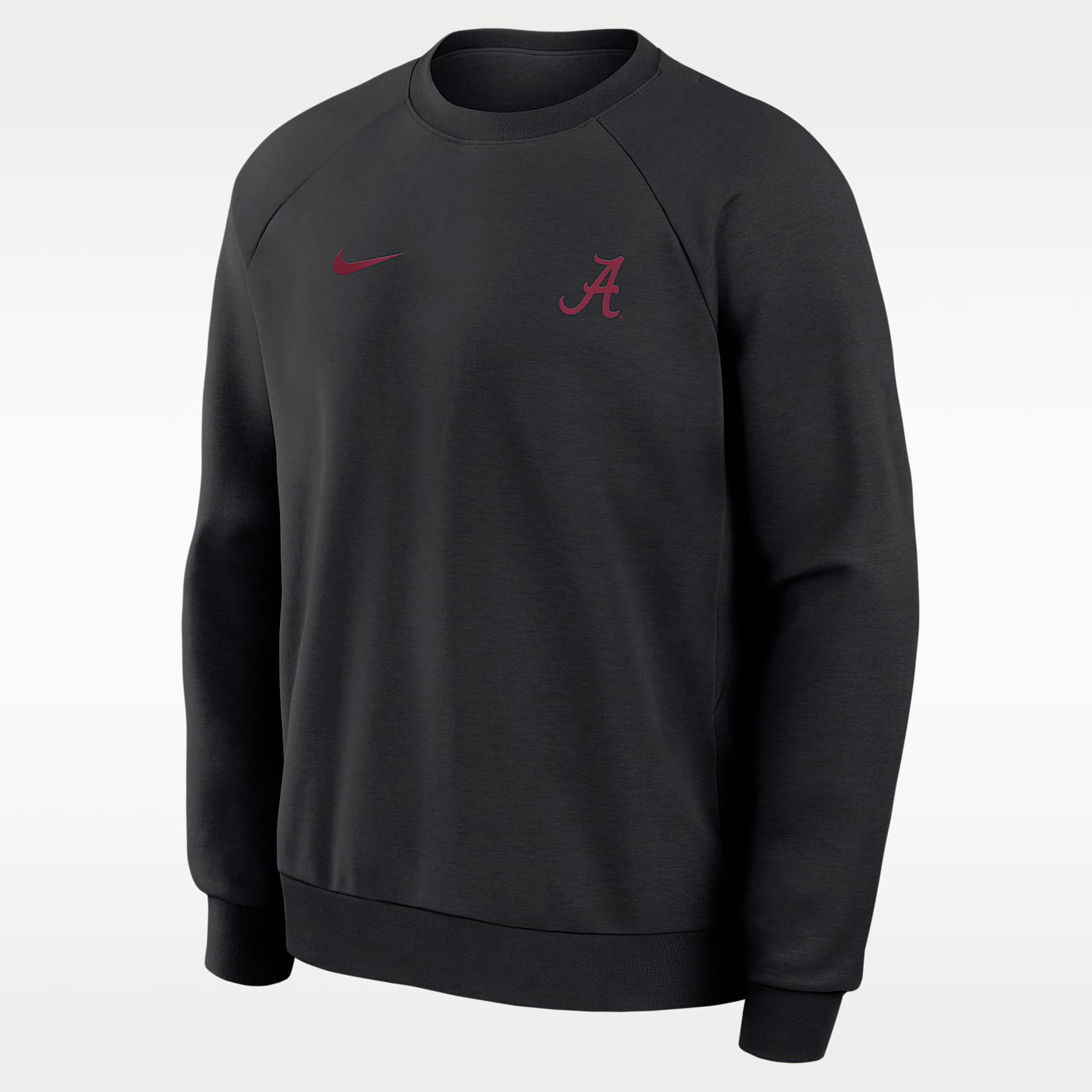 Sudadera de cuello redondo sin cierre universitaria Nike Dri-FIT para hombre Alabama Premium Performance