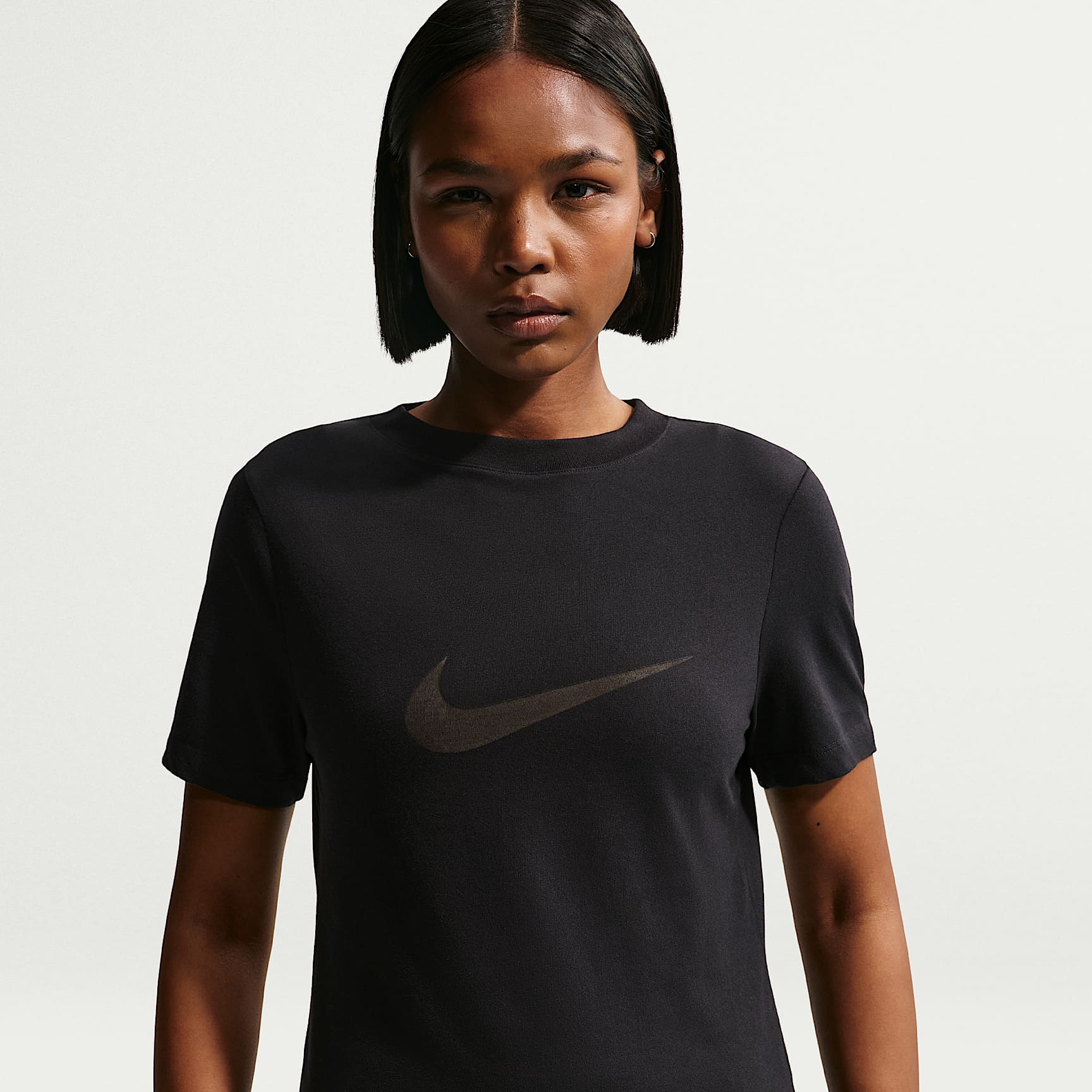 Nike Sportswear Women's Slim Short-Sleeve Burnout Logo Top
